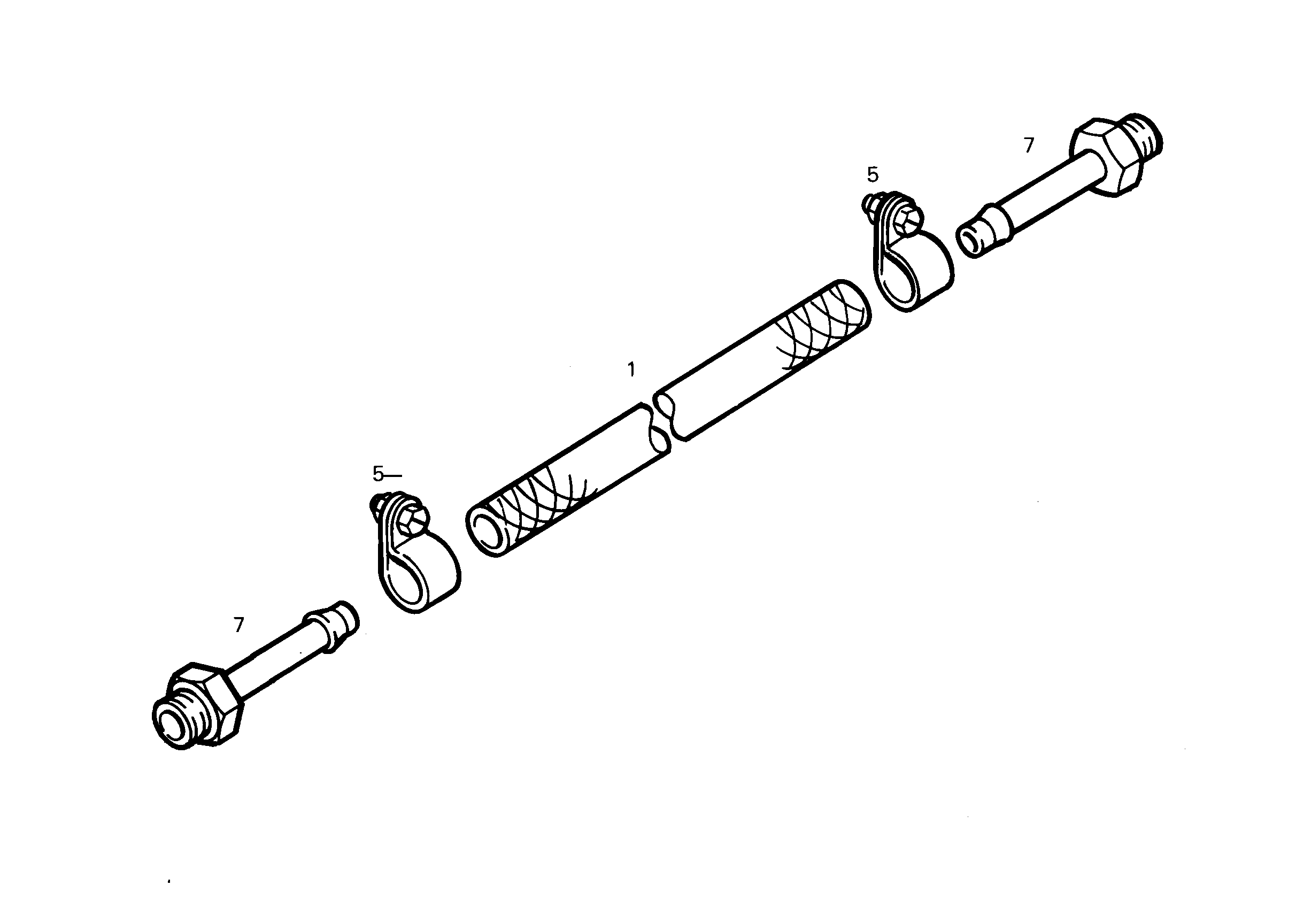 ШЛАНГ ТОРМОЗНОЙ 5605690 LIEBHERR