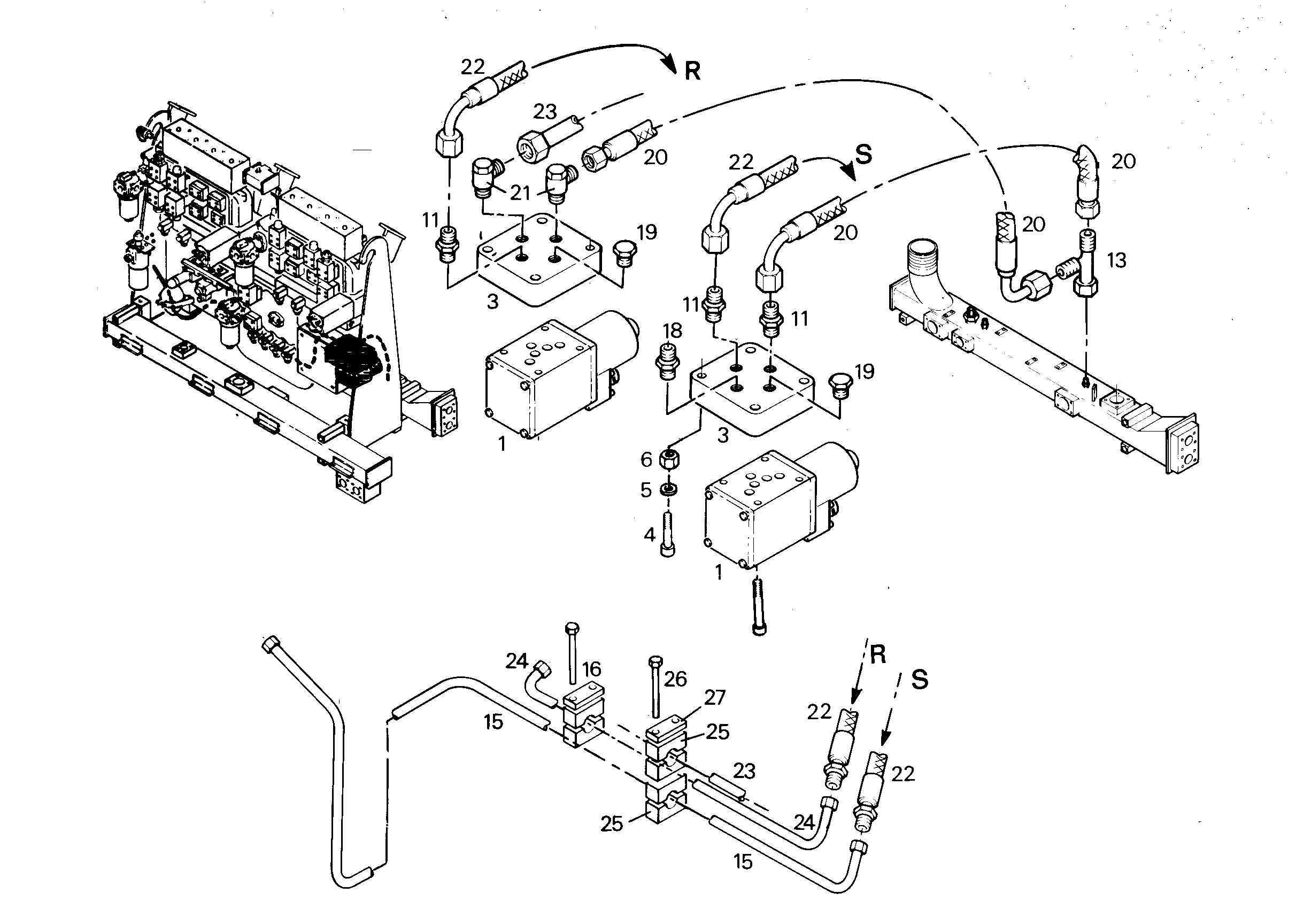 ШЛАНГ 12X400 10000079 LIEBHERR