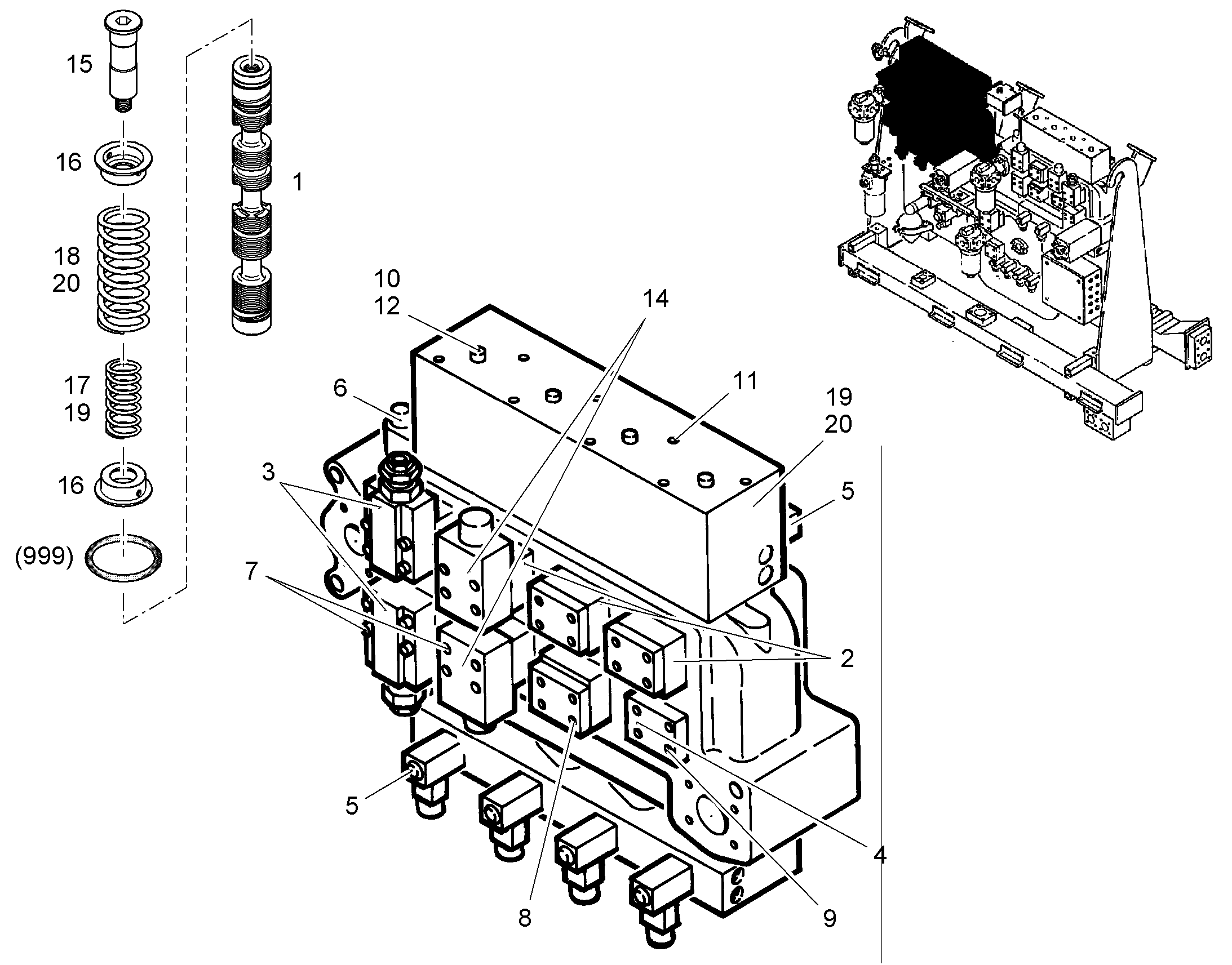 Прижимная пружина 8X67,3X274,5 7361992 LIEBHERR