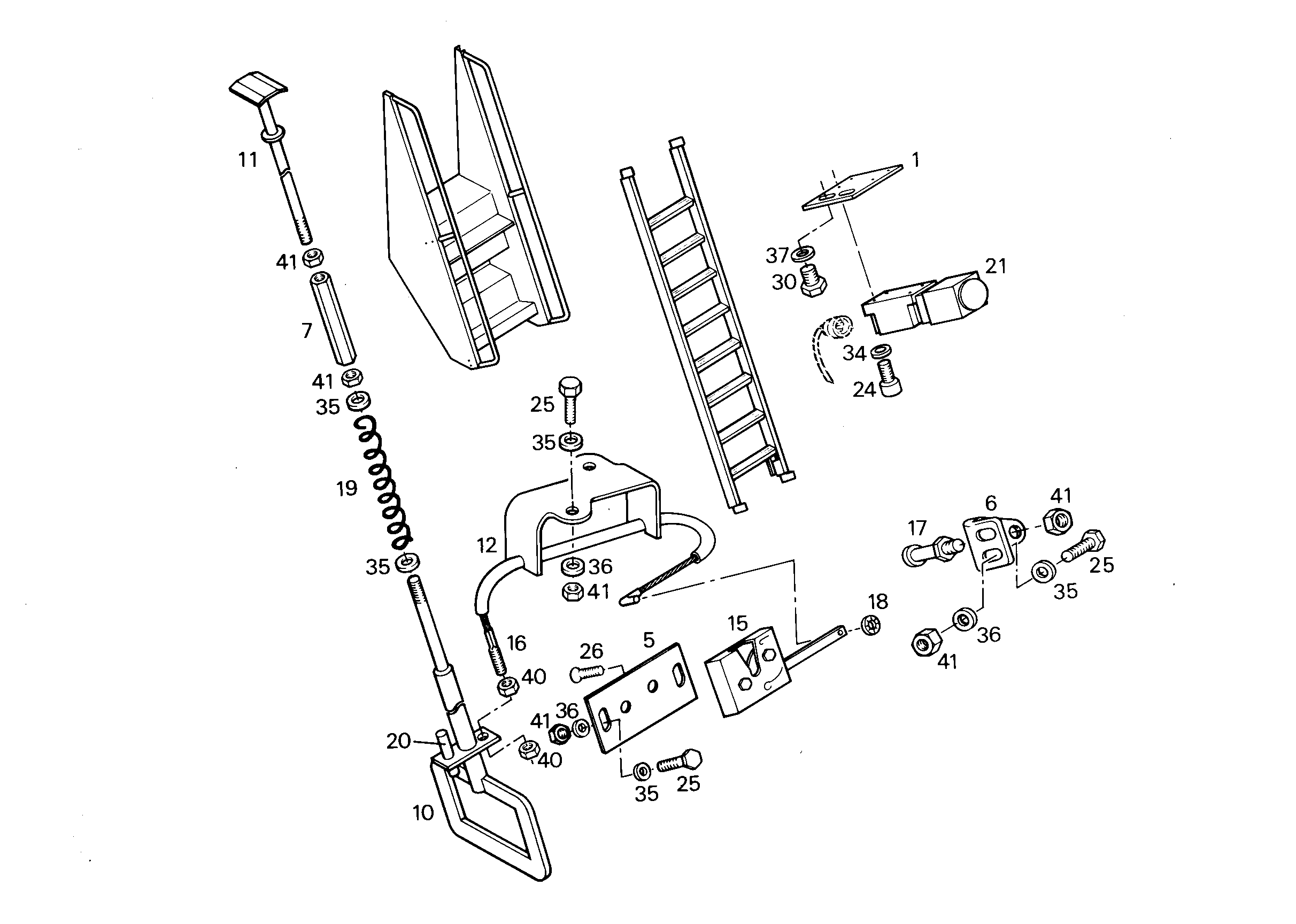 ЗАМОК С ПОВОРОТНОЙ ЗАЩЕЛКОЙ 7368213 LIEBHERR