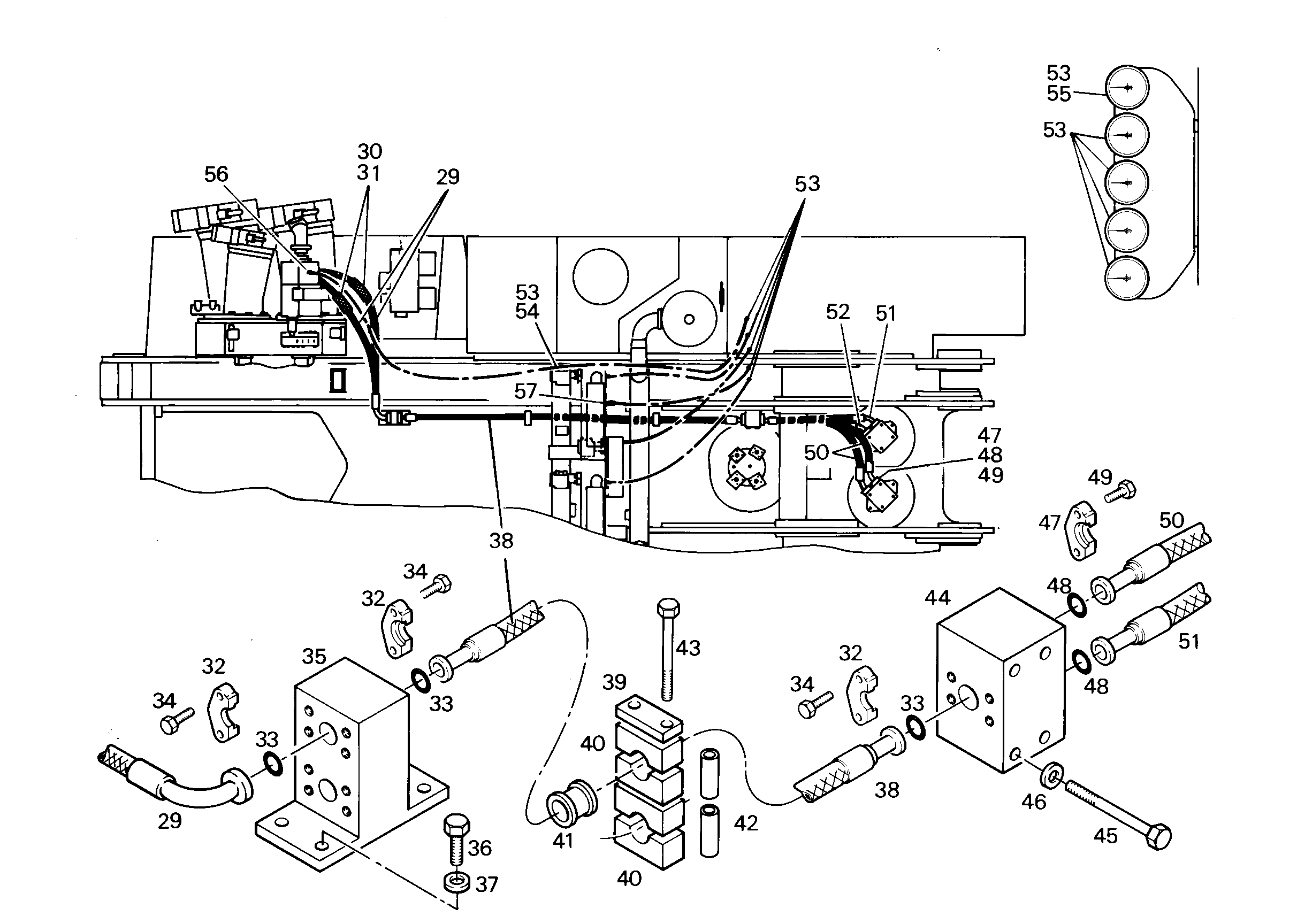 ШЛАНГ 25X920 5611237 LIEBHERR