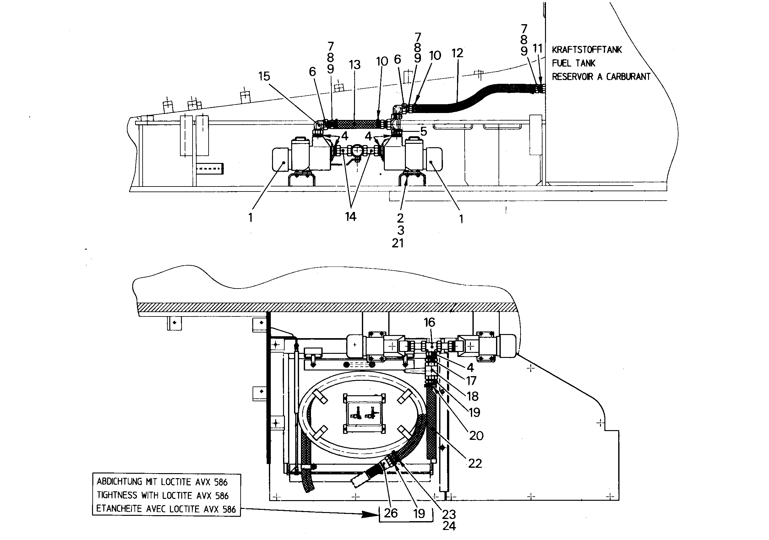 РЕДУКЦИЯ MF 8500574 LIEBHERR