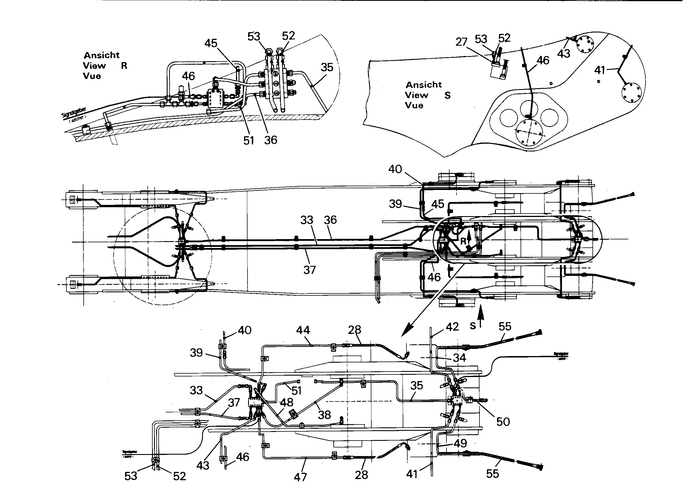 СМАЗОЧНАЯ ЛИНИЯ, КОМПЛЕКТ 9393822 LIEBHERR