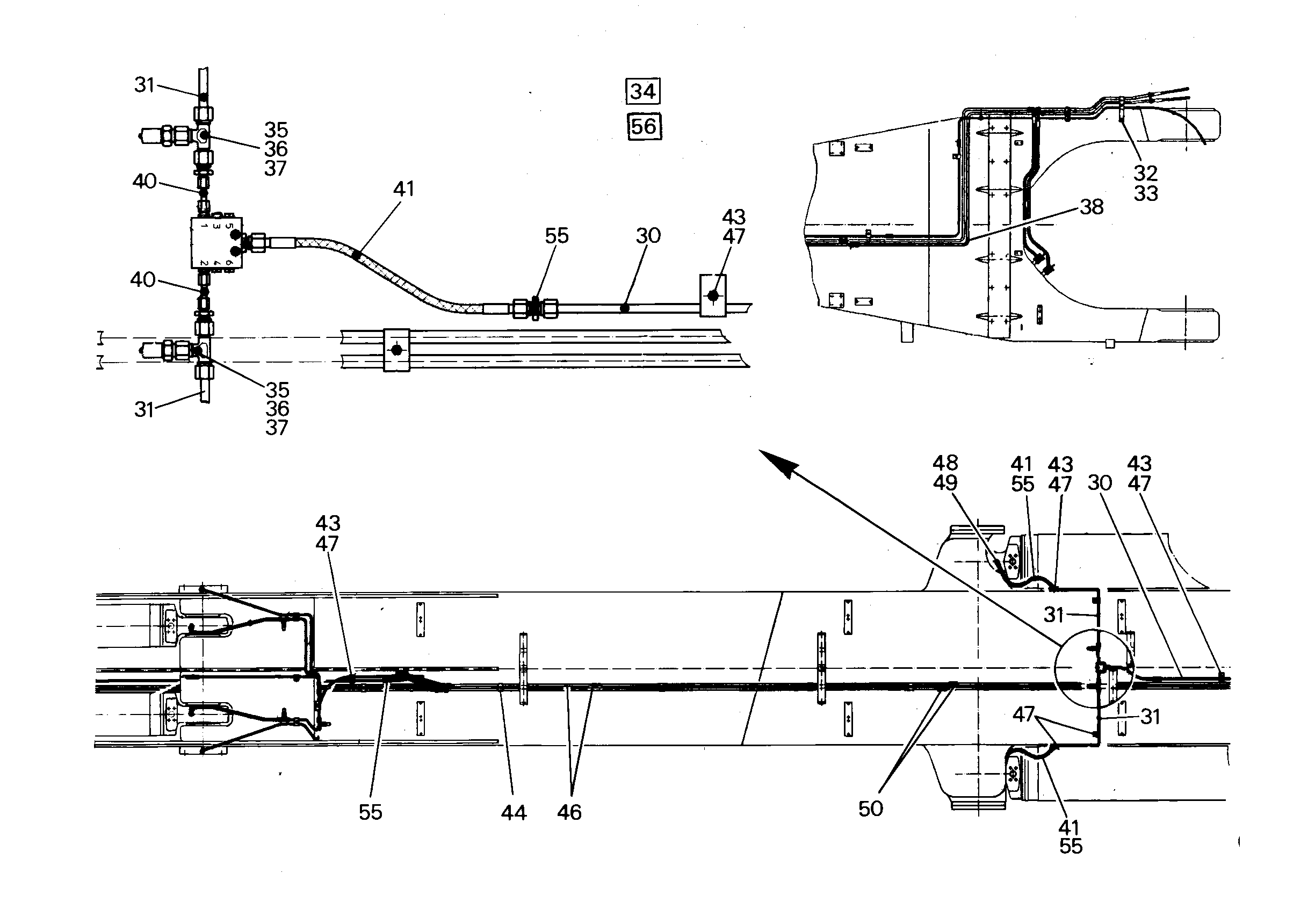 СМАЗОЧНАЯ ЛИНИЯ, КОМПЛЕКТ 9396677 LIEBHERR