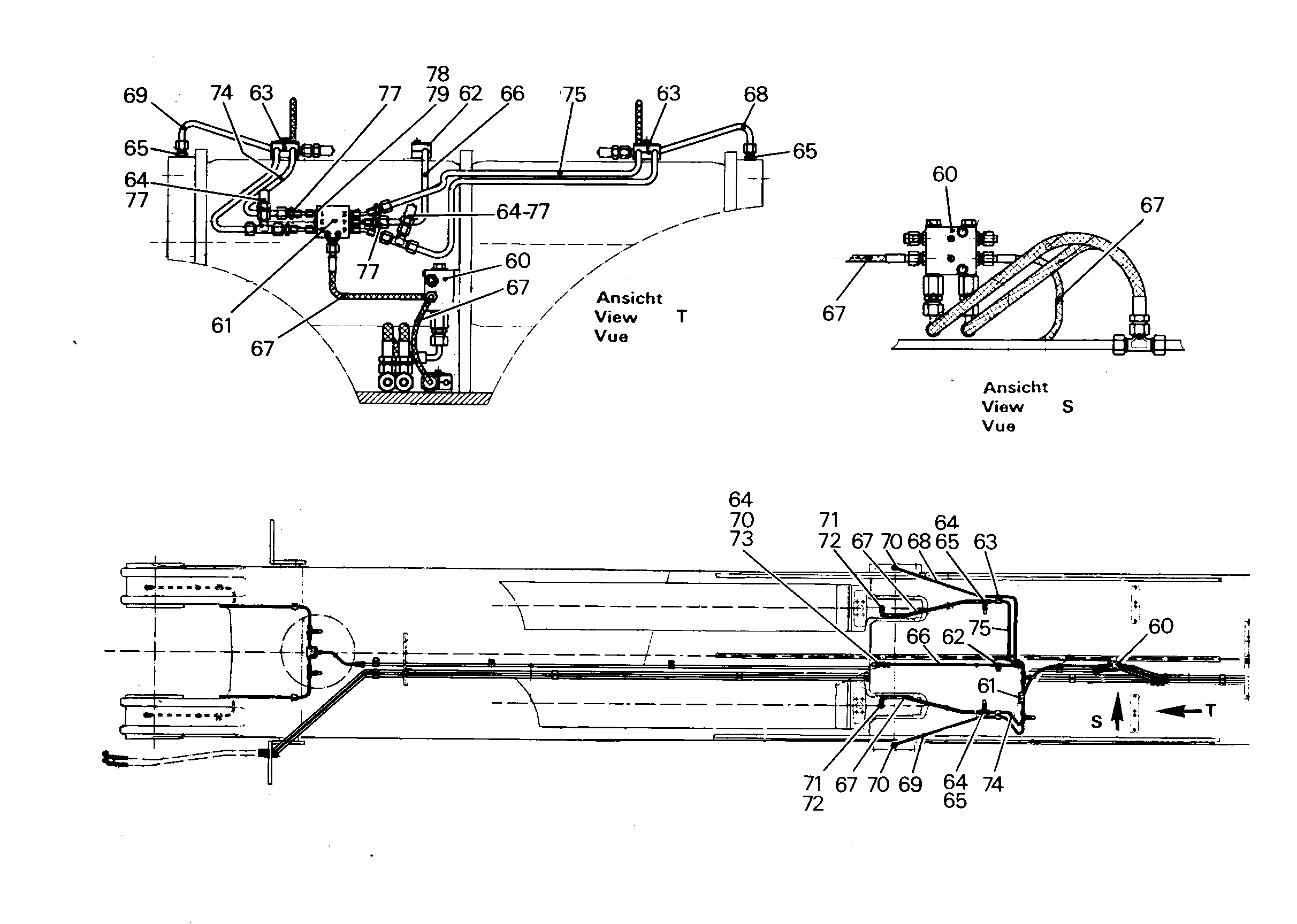 РАСПРЕДЕЛИТЕЛЬ ДВОЙНОЙ 5611966 LIEBHERR