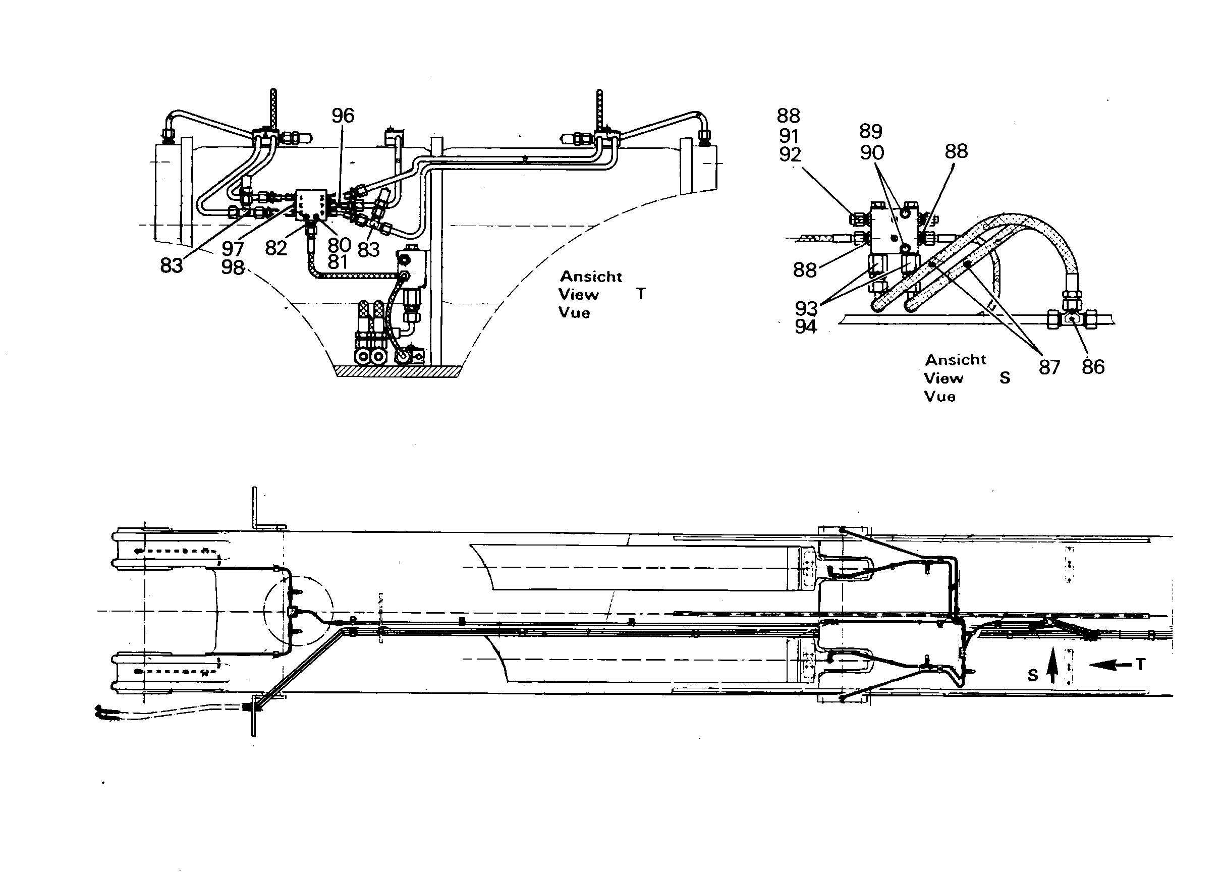 ШЛАНГ 12X750 5603894 LIEBHERR