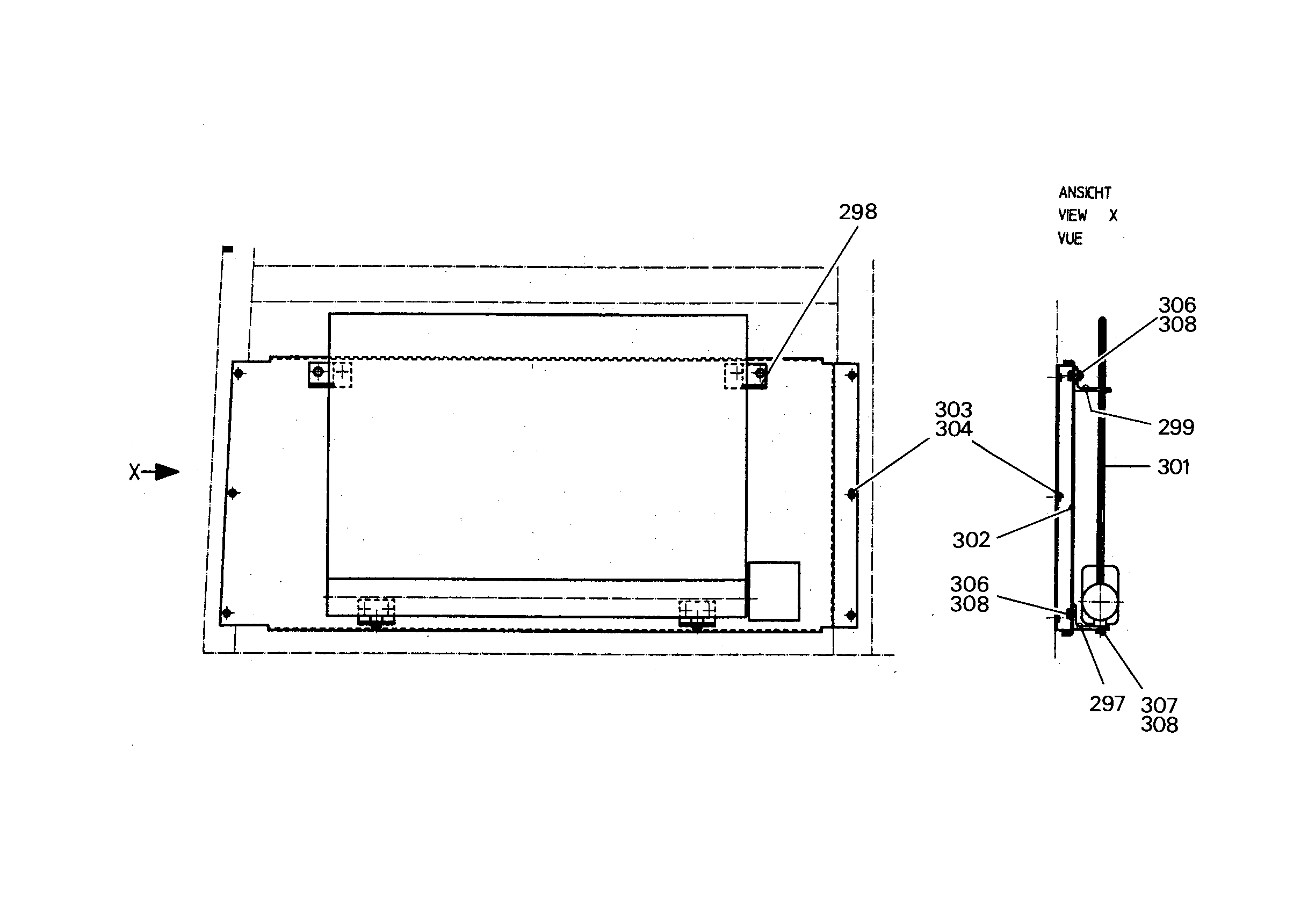 ОТОПИТЕЛЬ ПЛОСКИЙ 6205004 LIEBHERR