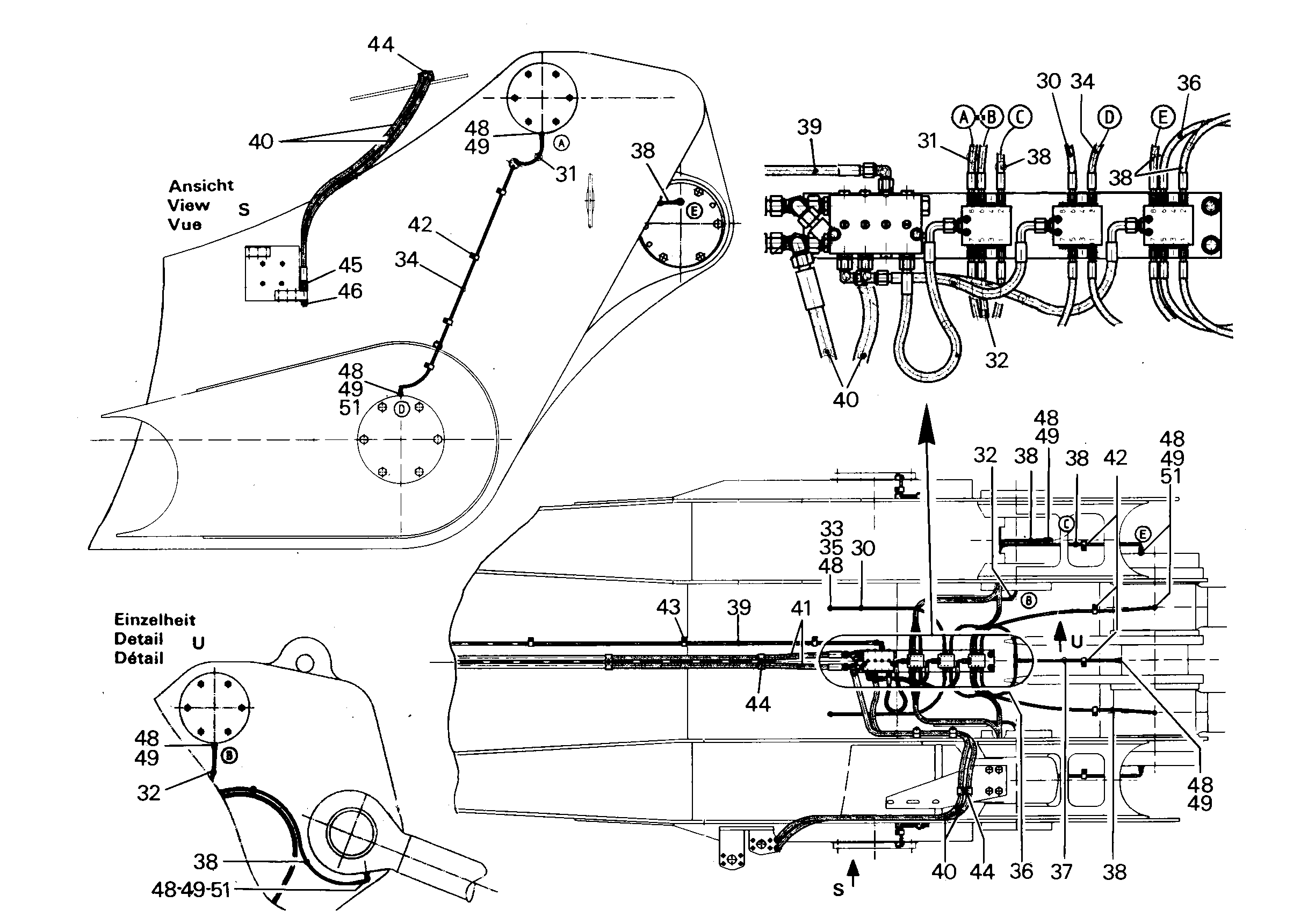 СКОБА HRBGS A1 0A 10 7370312 LIEBHERR