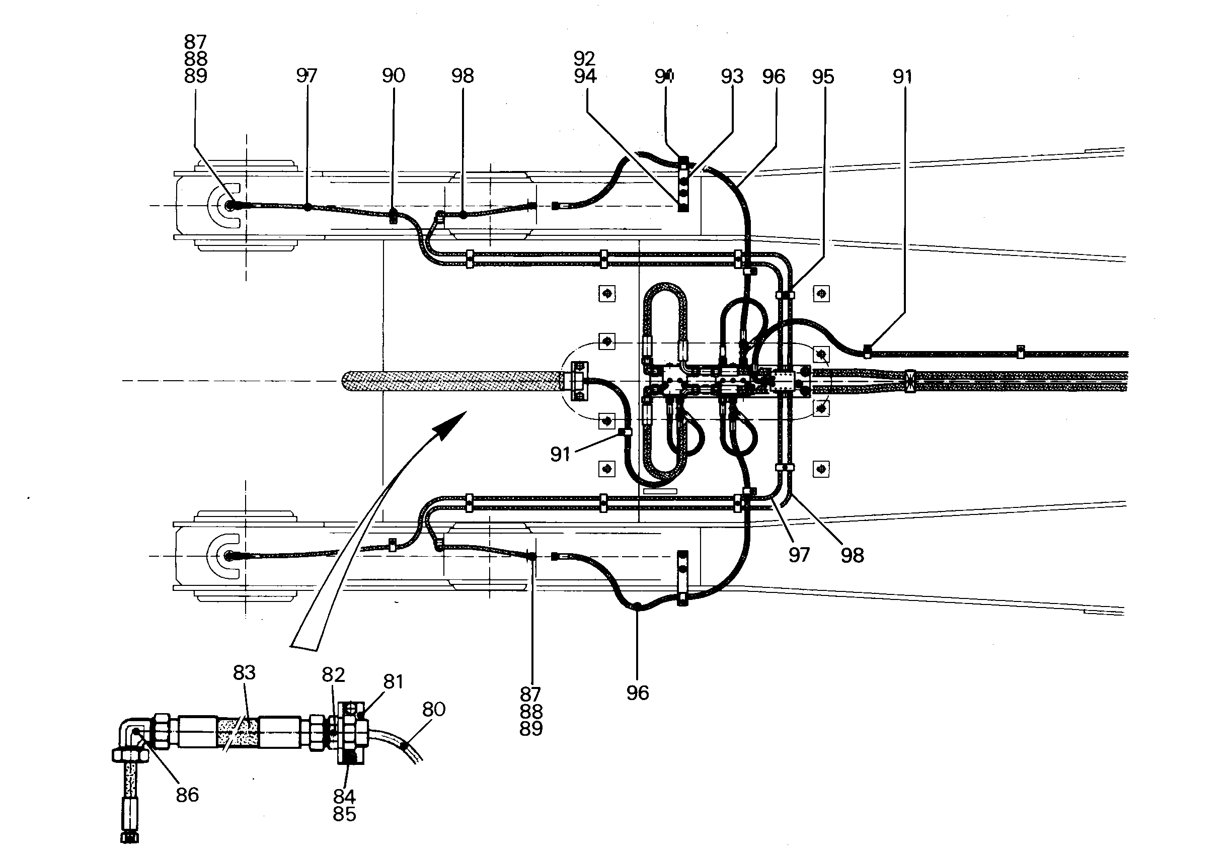 СКОБА HRBGS A1 1 10 10 7366448 LIEBHERR