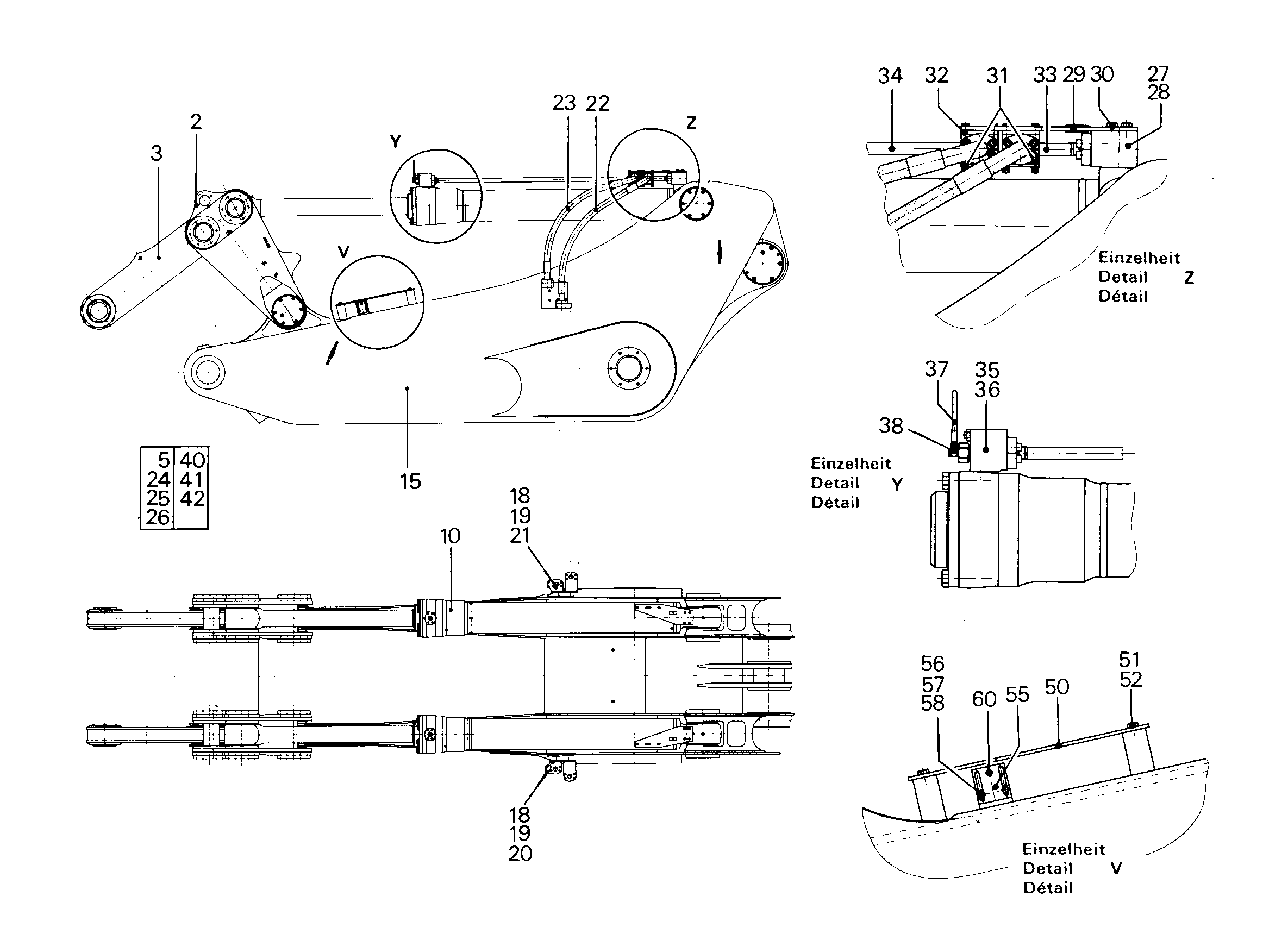 ХОМУТ ТРУБЫ (В СБОРЕ) S R 38 9366770 LIEBHERR