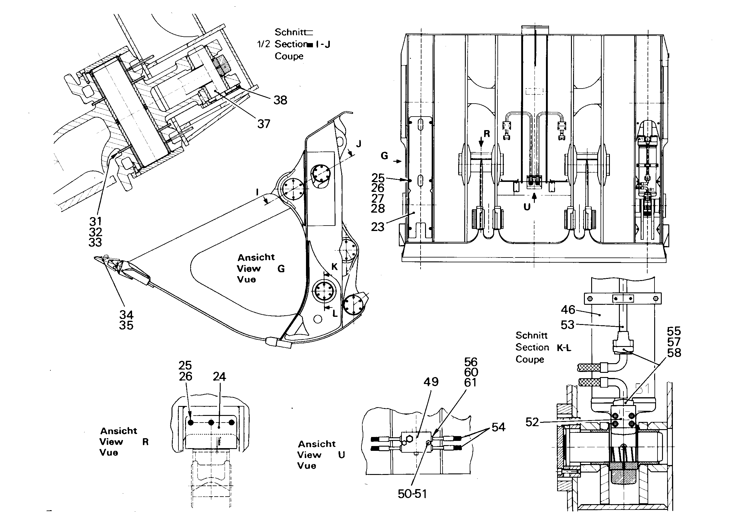 ШЛАНГ 25X1630 5612125 LIEBHERR