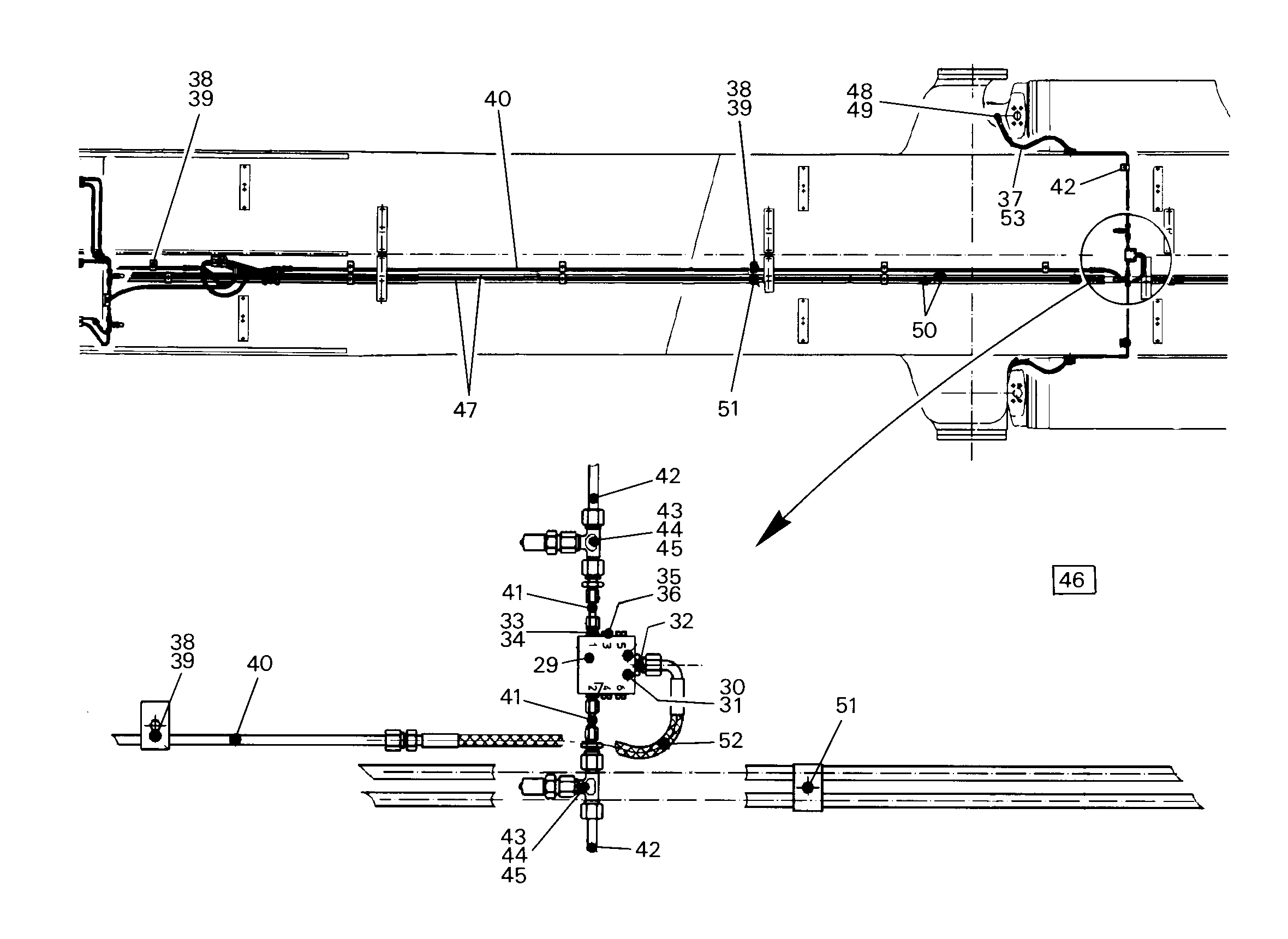 СМАЗОЧНАЯ ЛИНИЯ, КОМПЛЕКТ 9398660 LIEBHERR