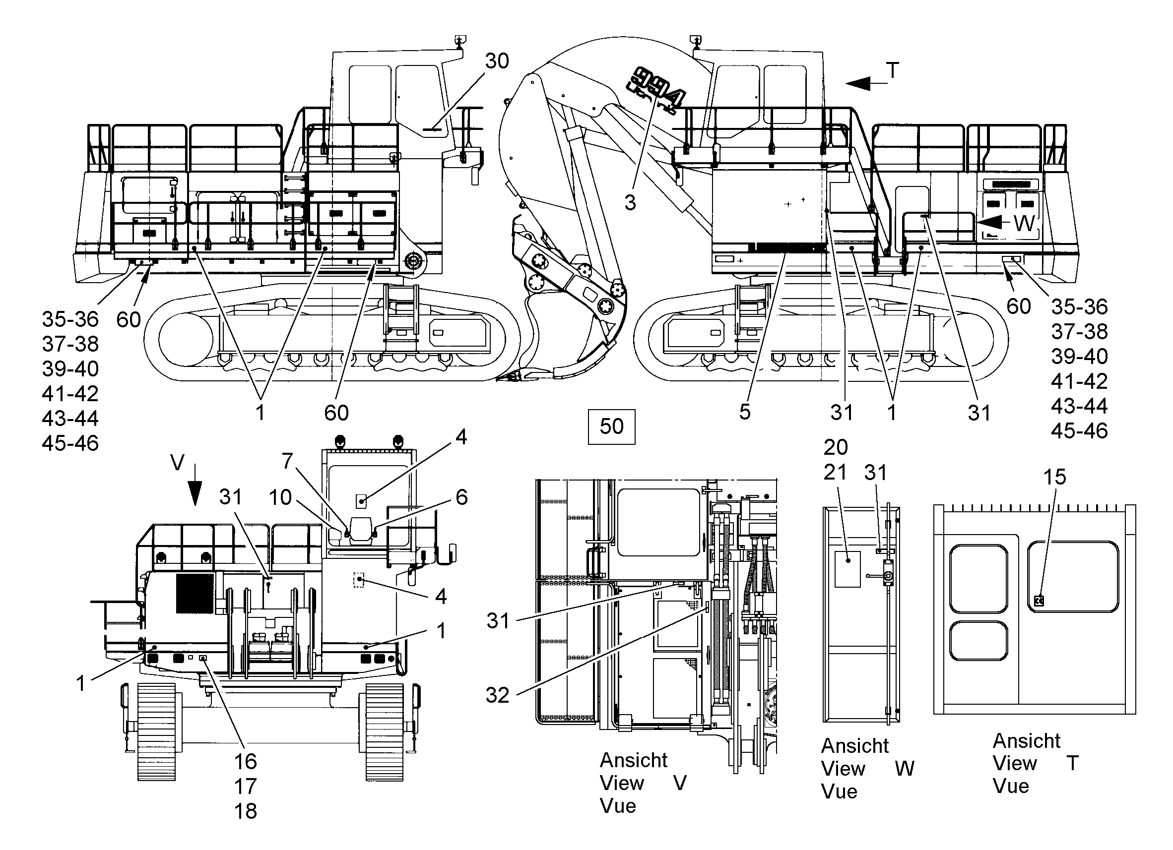 ПЛАН СМАЗКИ 7372009 LIEBHERR