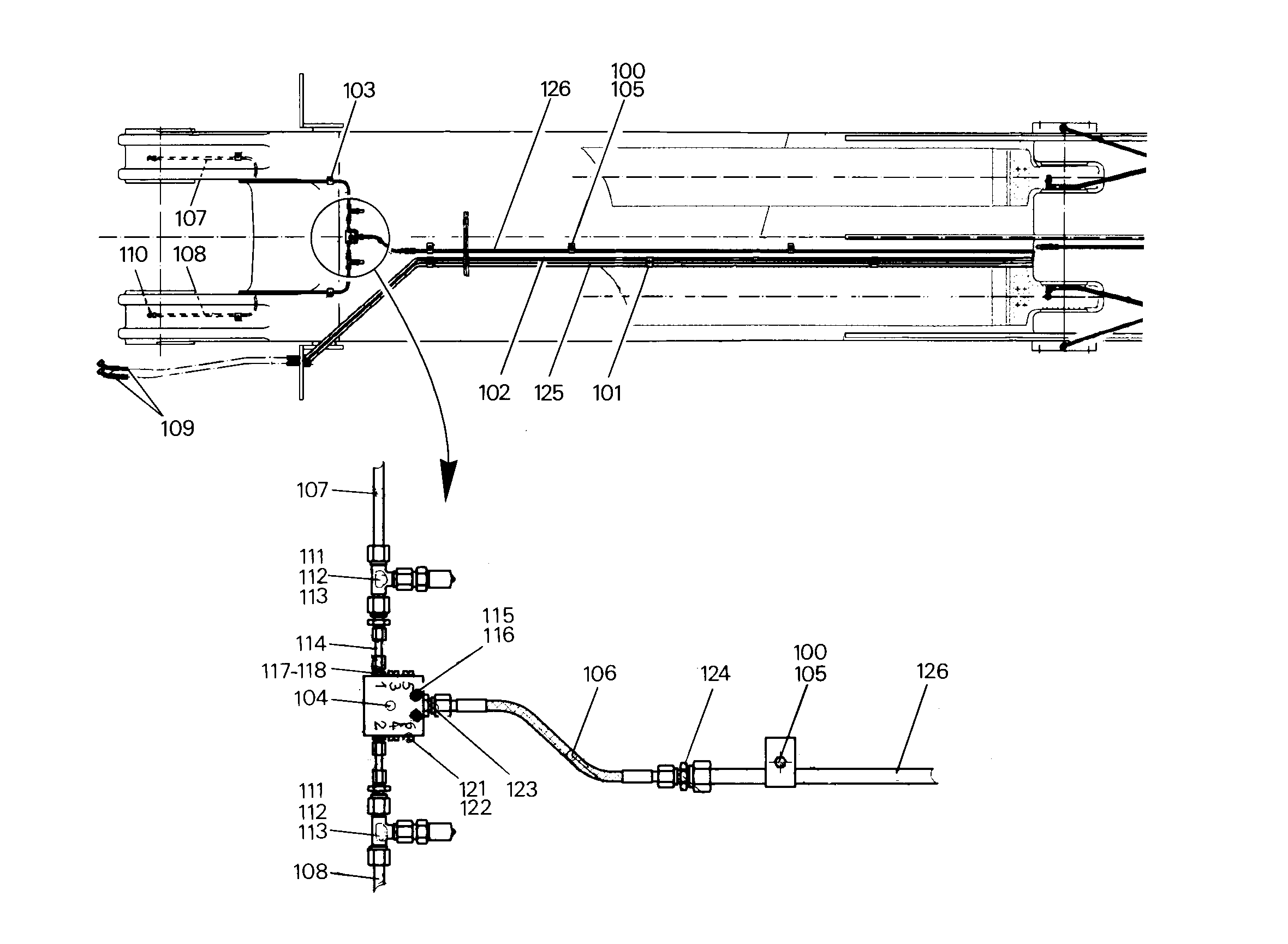 ШЛАНГ 12X2800 10003847 LIEBHERR