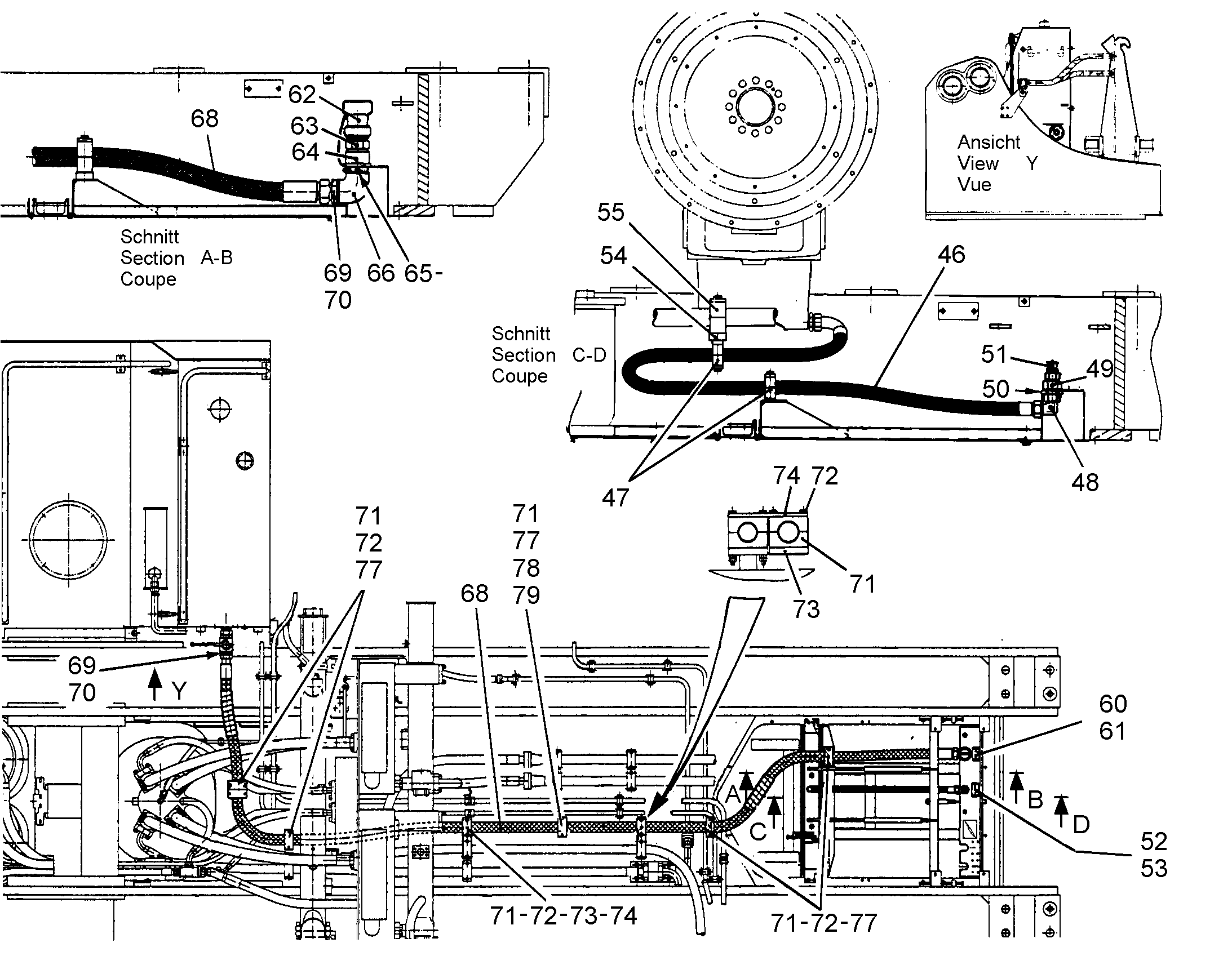 ТОПЛИВОНАПОЛНИТЕЛЬНАЯ СИСТЕМА 10072664 LIEBHERR