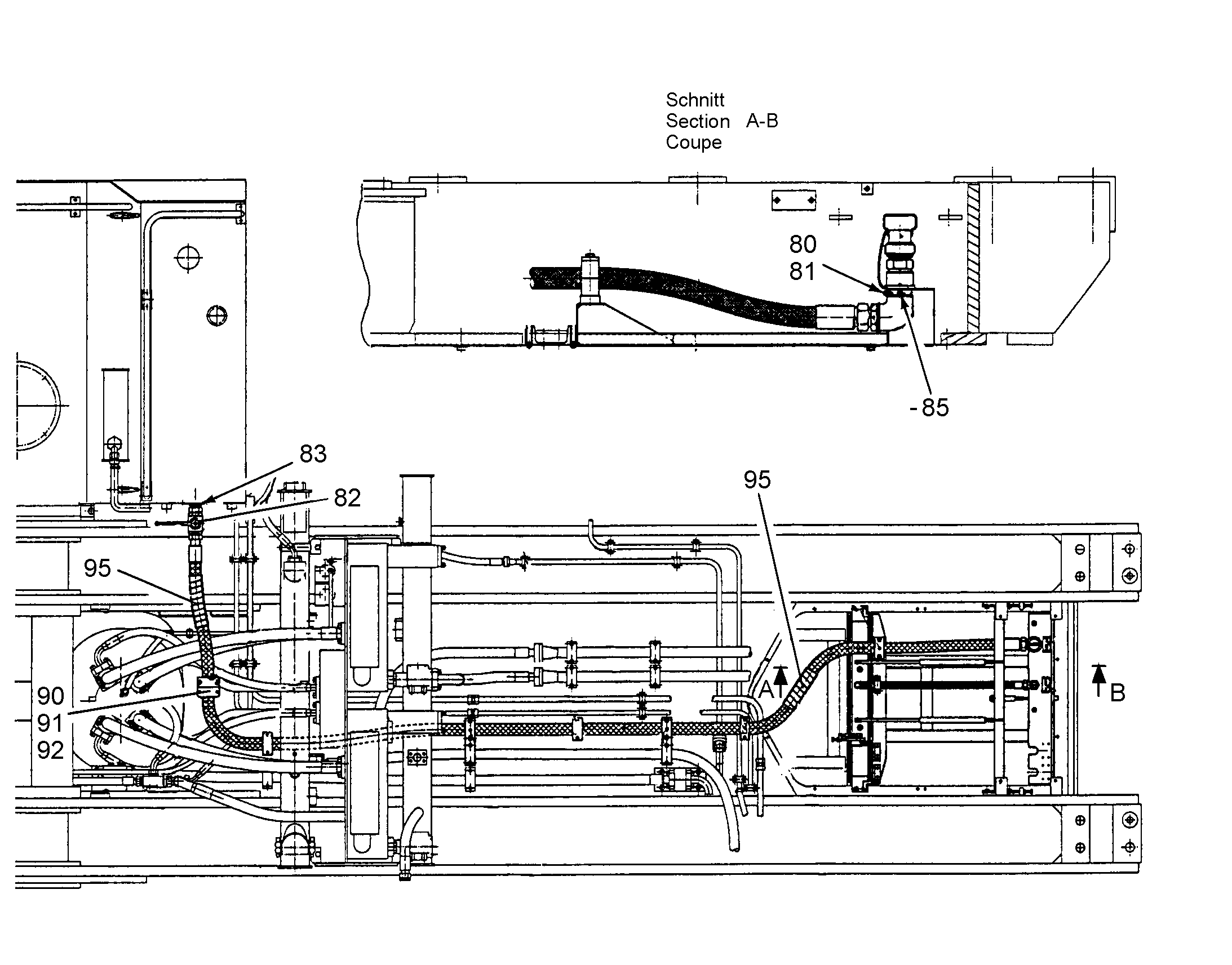 КРАН ШАРИКОВЫЙ 5614894 LIEBHERR