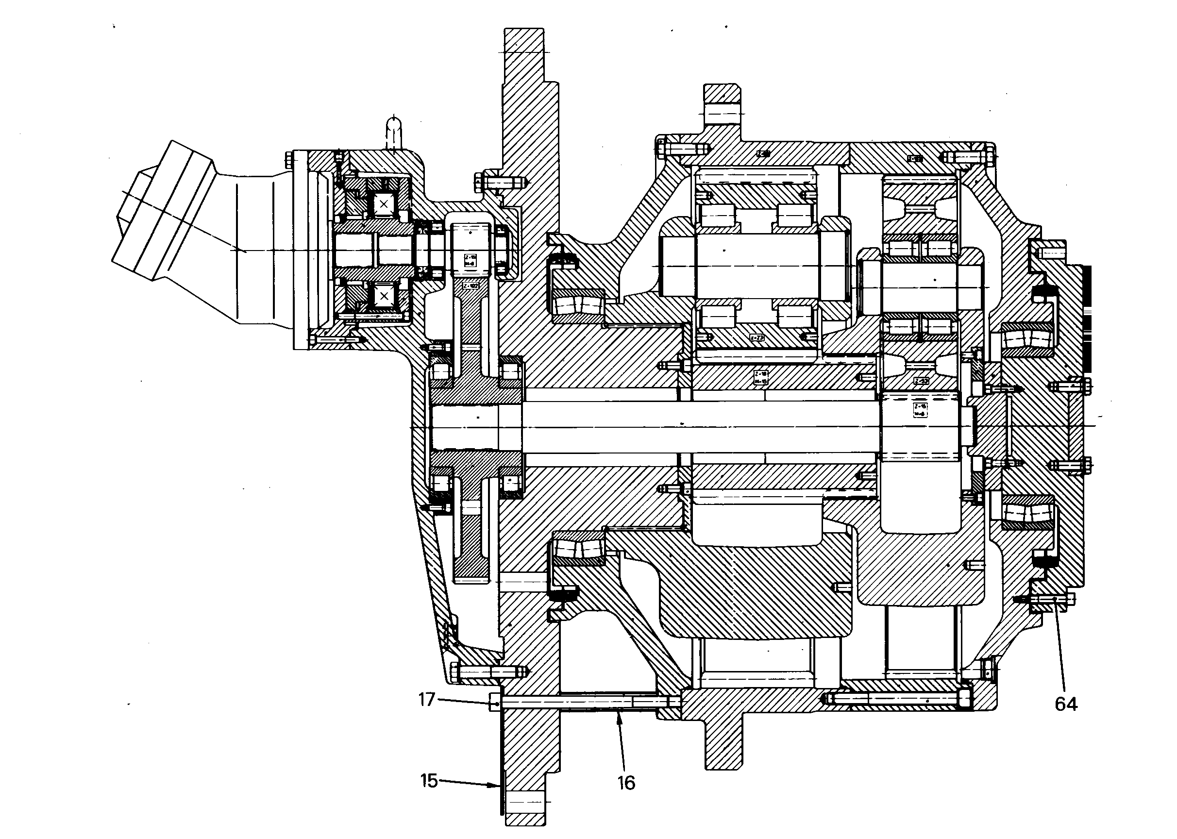 БОЛТ С ЦИЛИНДР. ГОЛОВК. ISO 4762 M24X170 10.9 VERGUETU 11820915 LIEBHERR