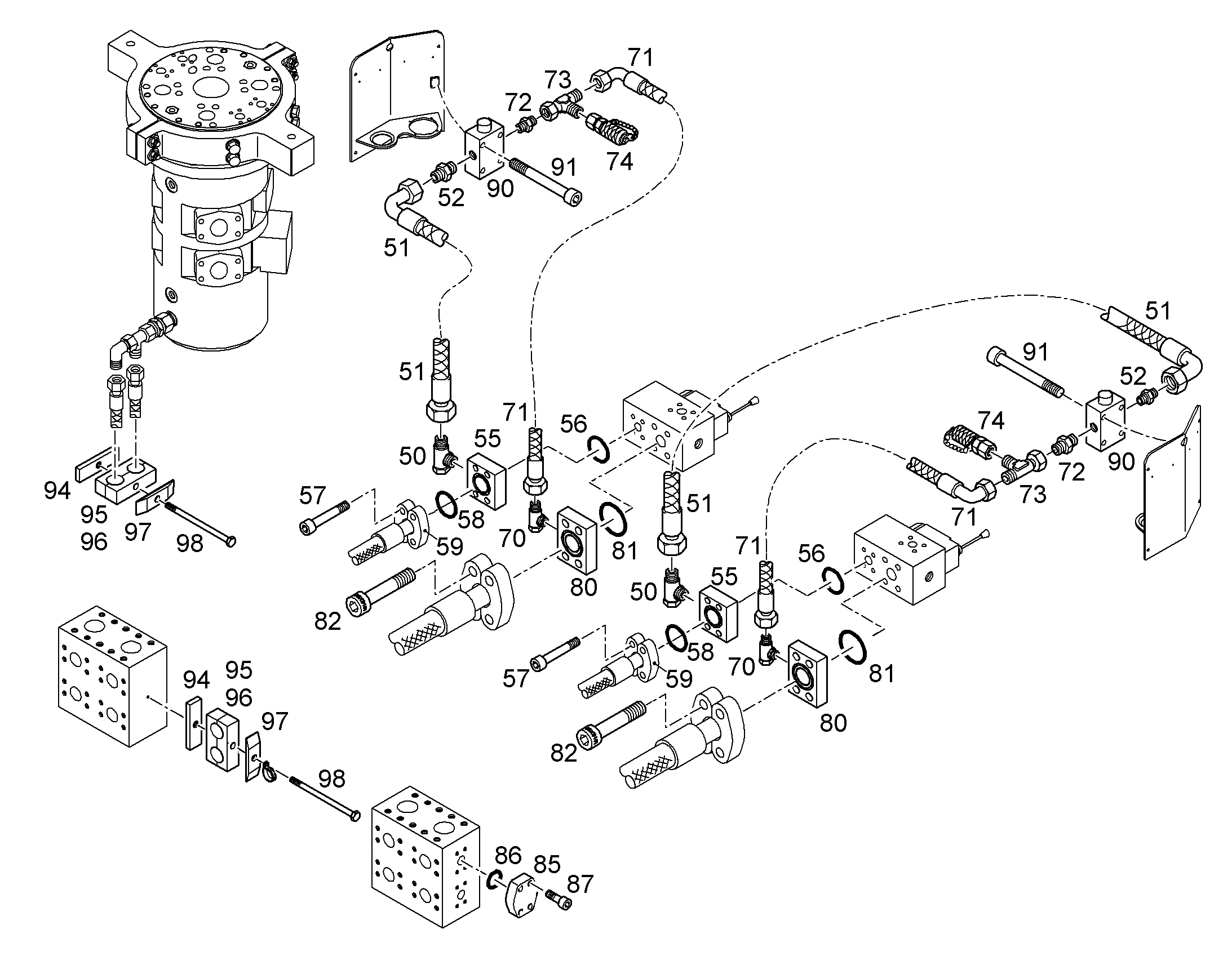 БОЛТ С ШЕСТИГРАННОЙ ГОЛОВКОЙ ISO 4014 M8X130 8.8 480H 12216904 LIEBHERR