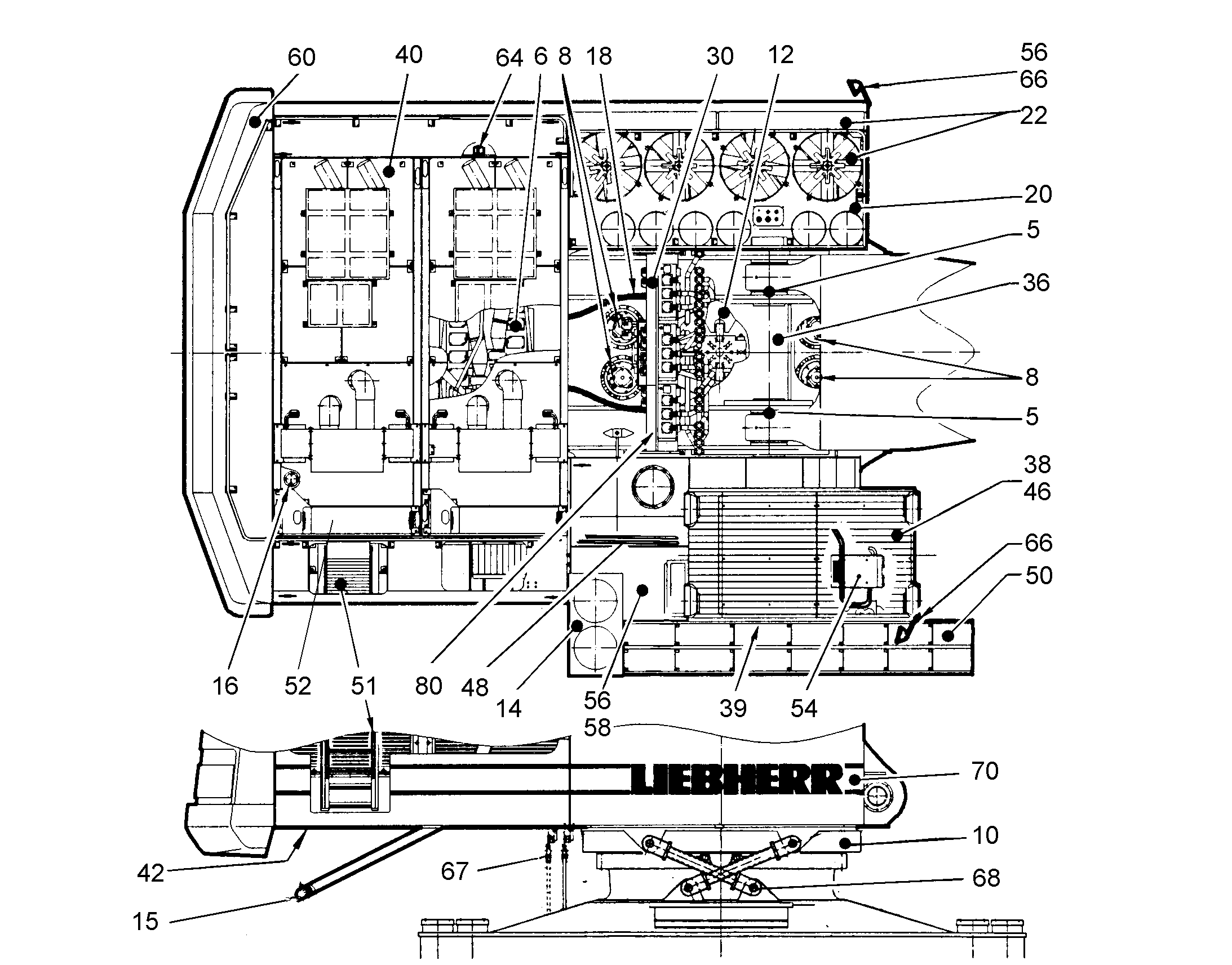ОГРАНИЧЕНИЕ УГЛА ПОВОРОТА 9894785 LIEBHERR