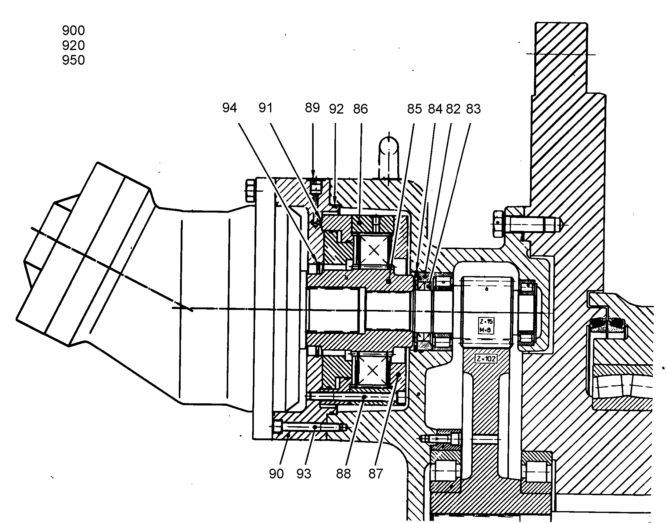 МОНТАЖНЫЕ ДЕТАЛИ 9443358 LIEBHERR