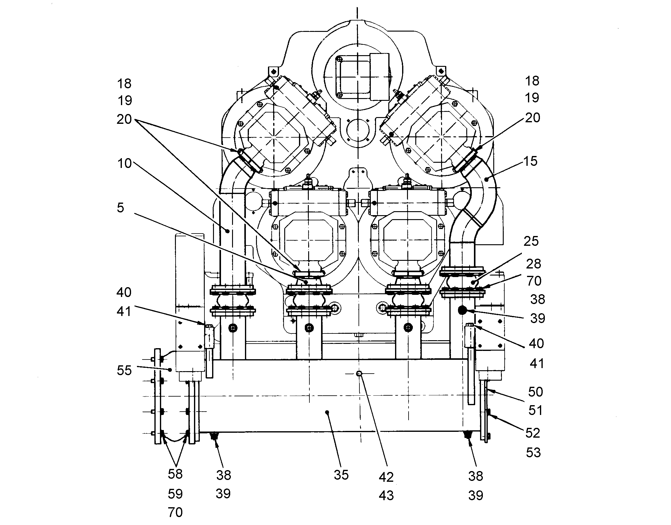 УПЛОТНИТЕЛЬНОЕ КОЛЬЦО DIN 3771 460X5 7610362 LIEBHERR