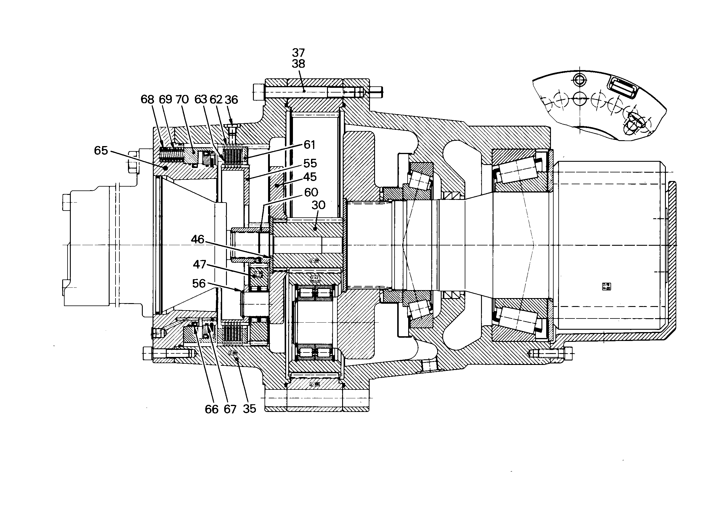 БОЛТ С ЦИЛИНДР. ГОЛОВК. ISO 4762 M20X170 10.9 VERGUETU 11820842 LIEBHERR