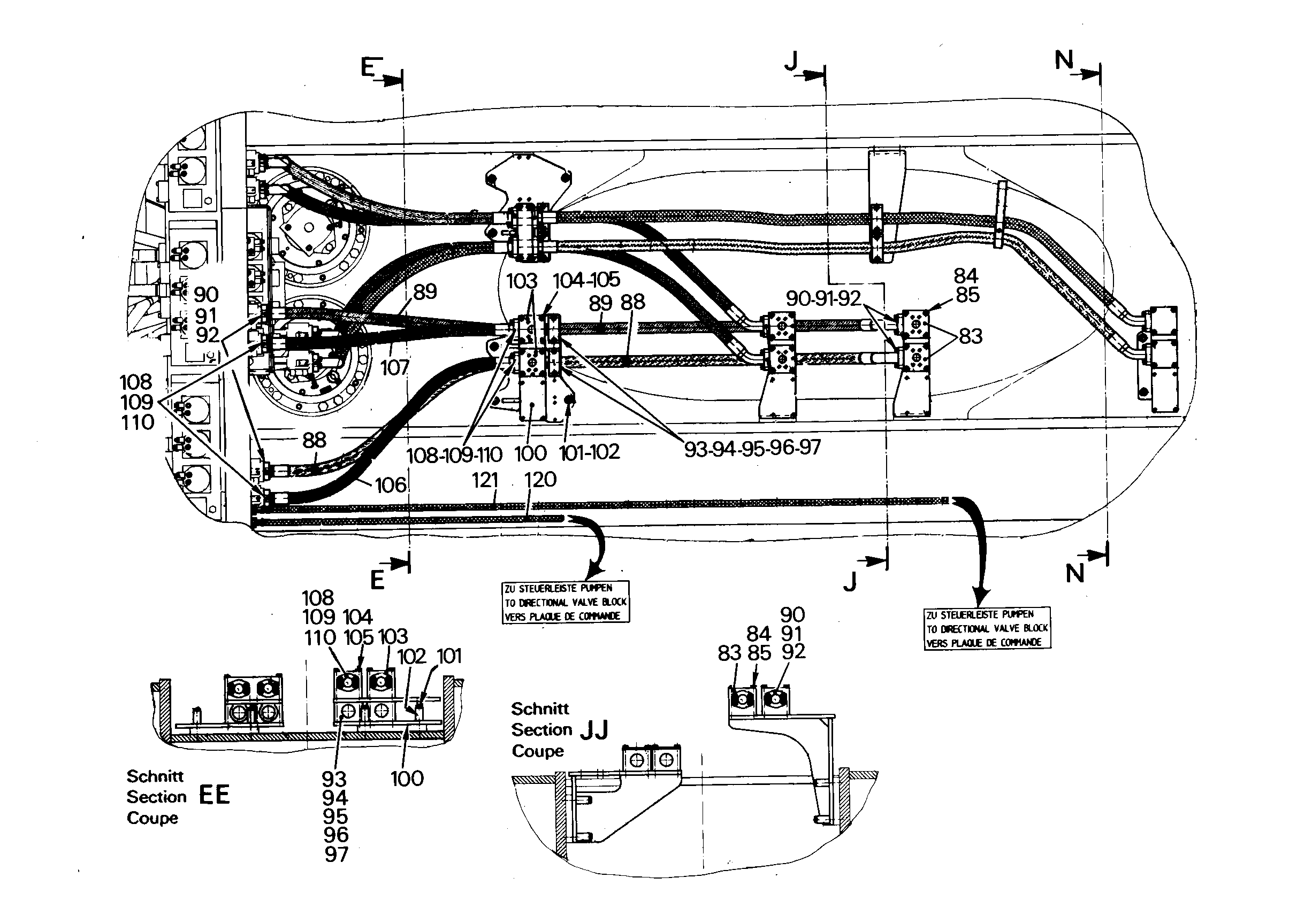 ШЛАНГ 20X2500 5612407 LIEBHERR