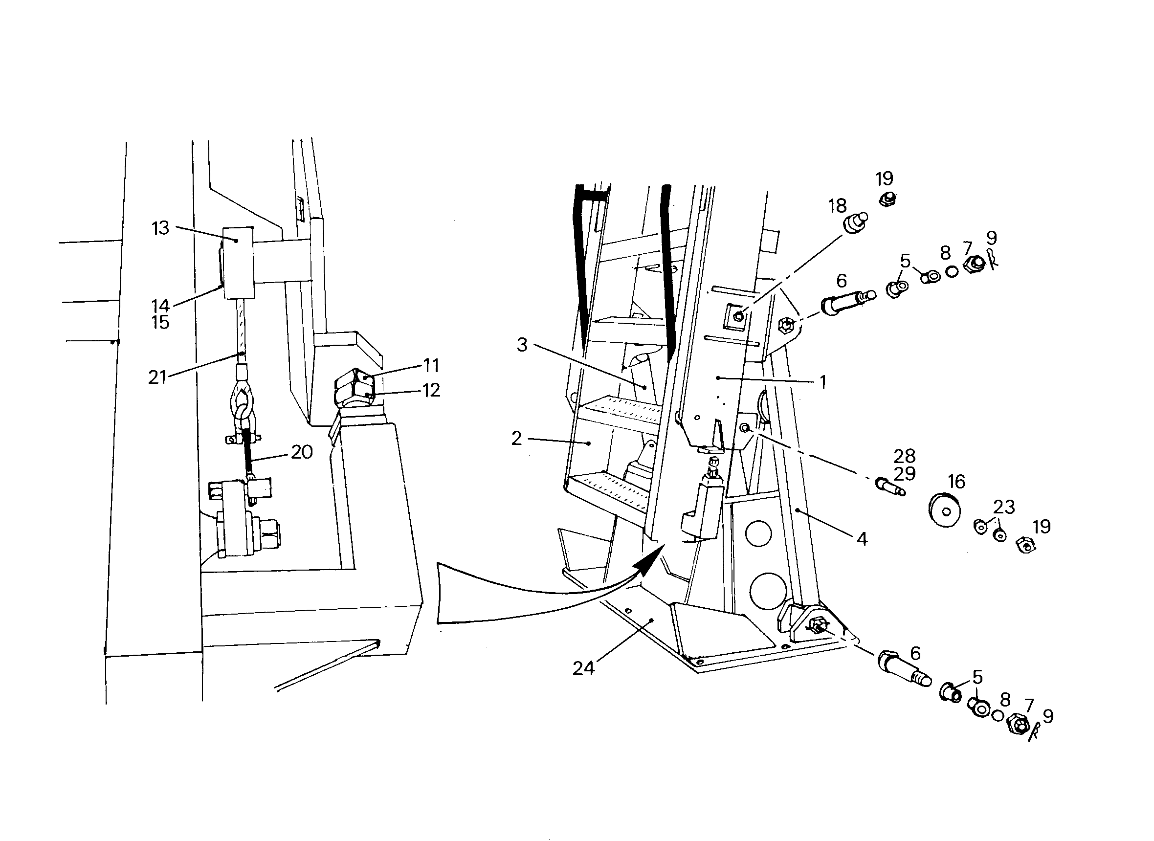 БОЛТЫ ПОДЪЕМНЫЕ 7369994 LIEBHERR