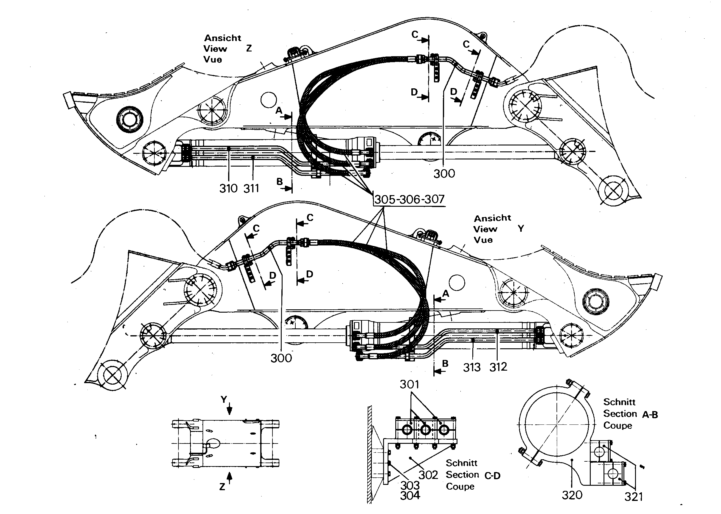 СКОБА 9767412 LIEBHERR