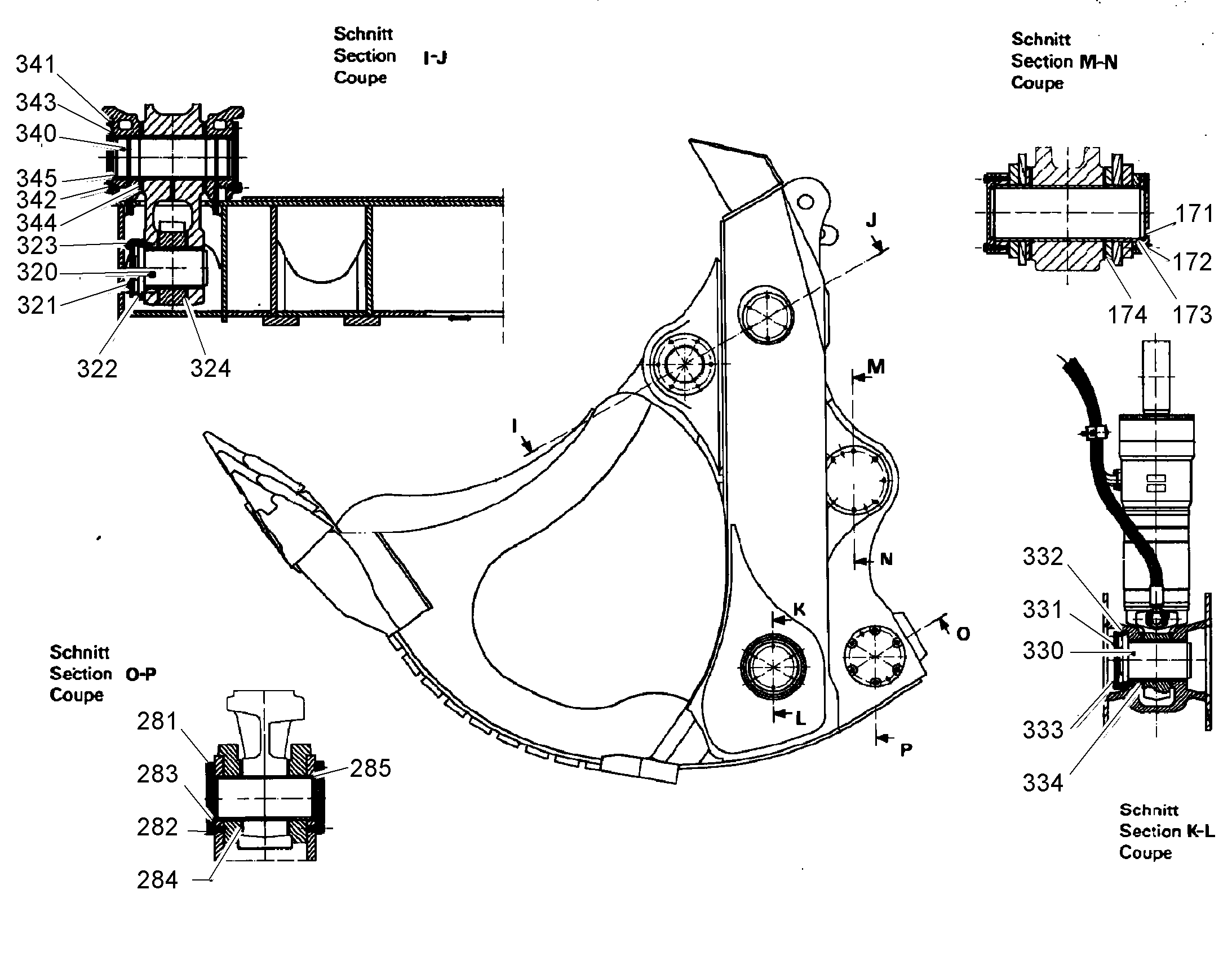 ОГРАНИЧИТЕЛЬ ХОДА 9769833 LIEBHERR
