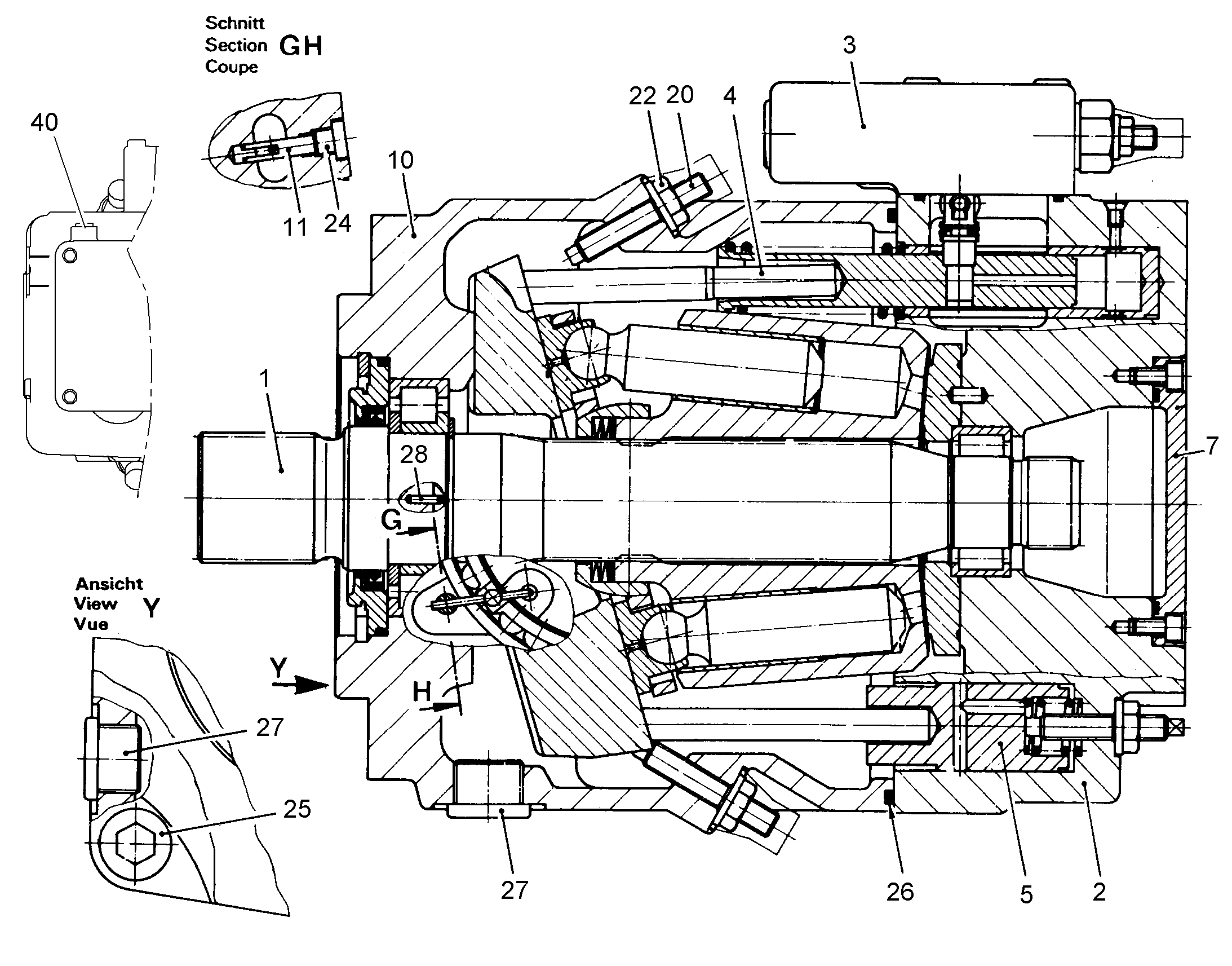 ШТИФТ РАСПОРНЫЙ 312 4901847 LIEBHERR