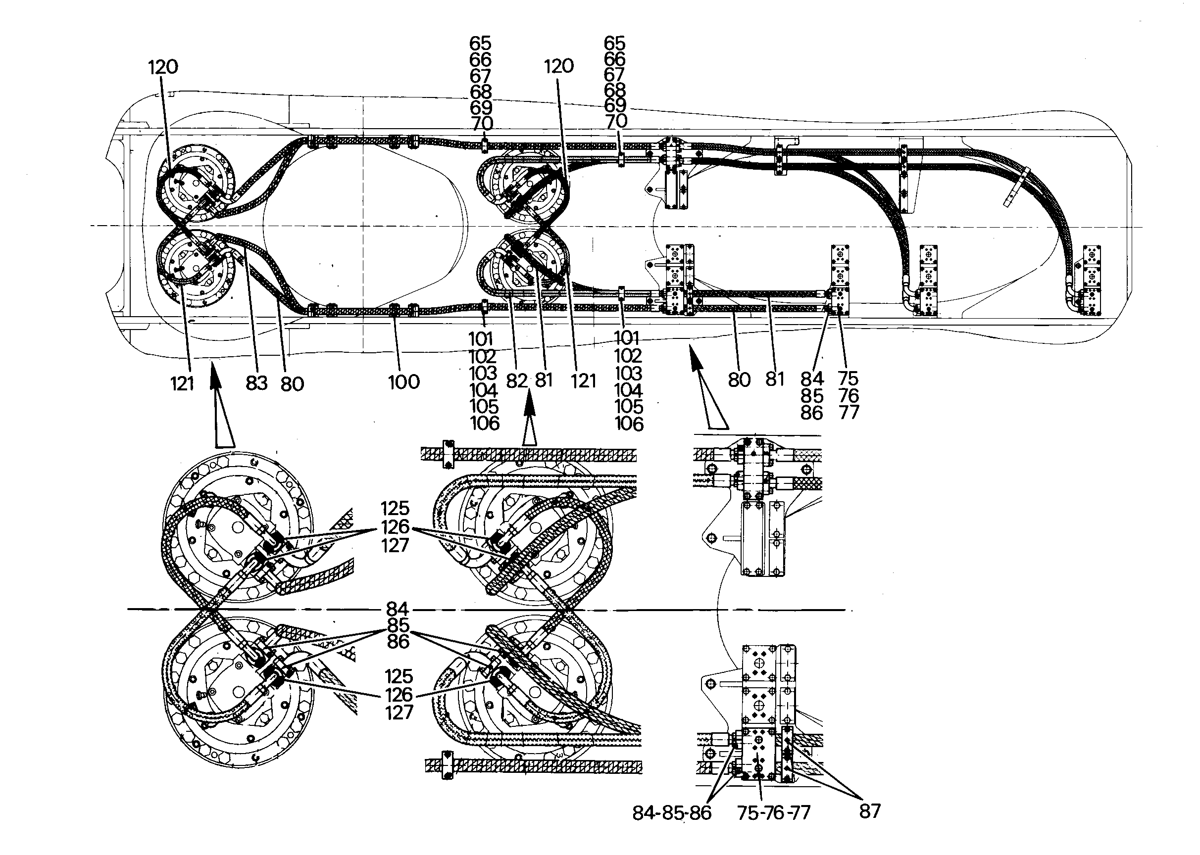 ШЛАНГ 25X790 5614784 LIEBHERR
