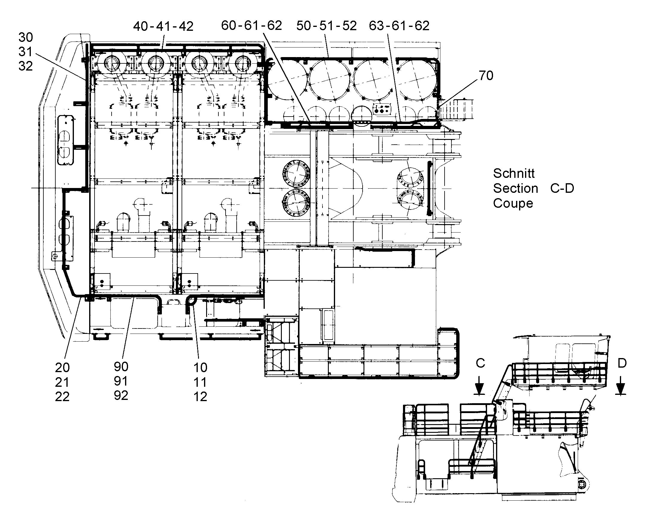 ПЕРИЛА 10365698 LIEBHERR