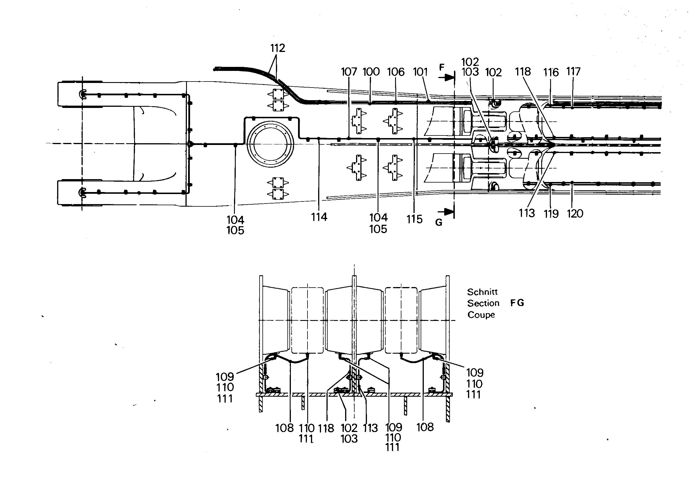 СМАЗОЧНАЯ ЛИНИЯ, КОМПЛЕКТ 9396238 LIEBHERR