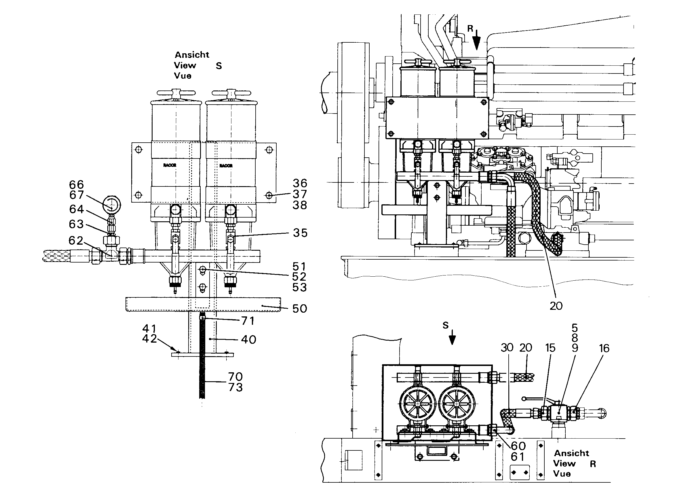 МАНОМЕТР-РЕЗЬБОВОЕ СОЕДИНЕНИЕ MAVE 10L G1/4 7008573 LIEBHERR