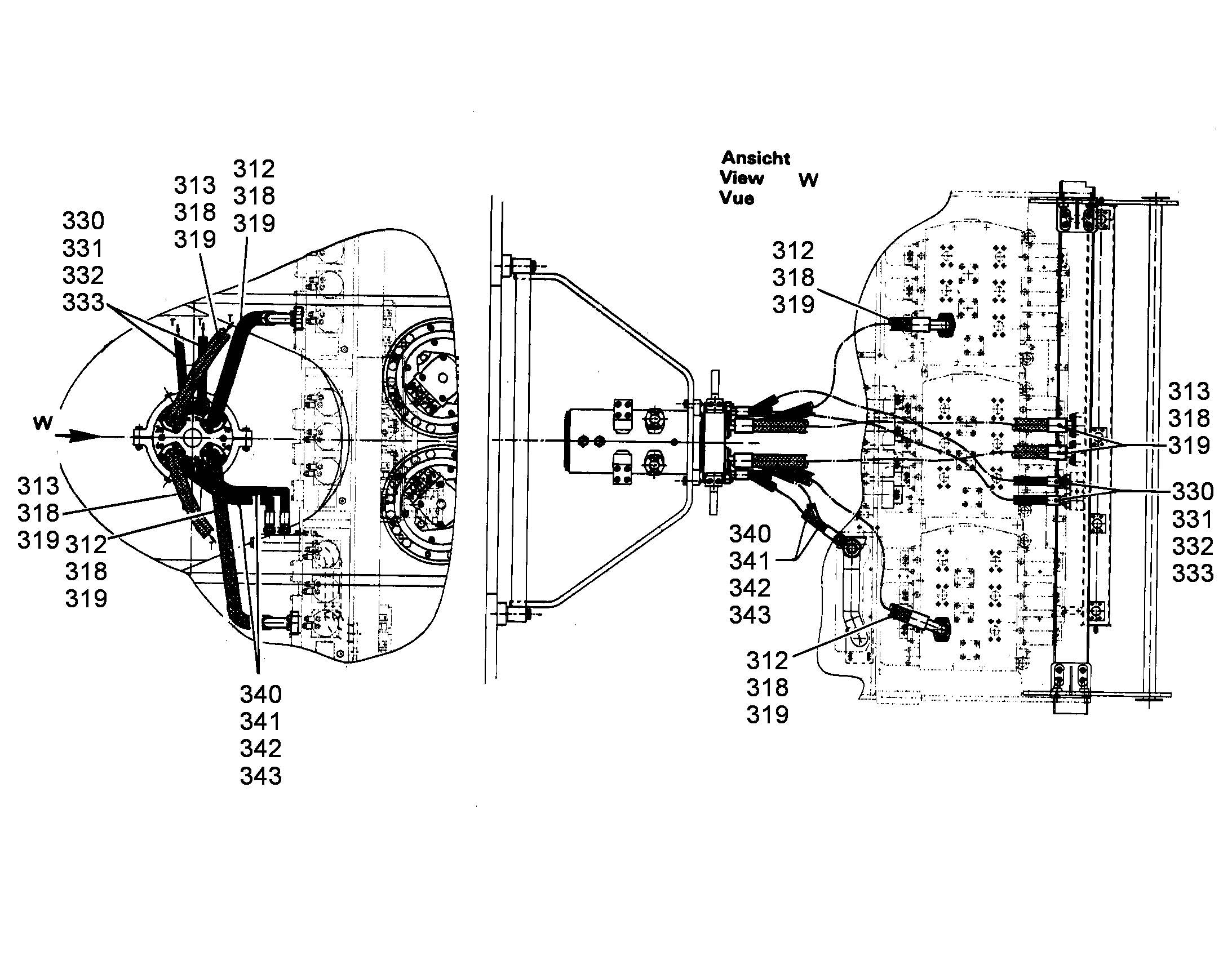 ШЛАНГ 50X3030 5612946 LIEBHERR