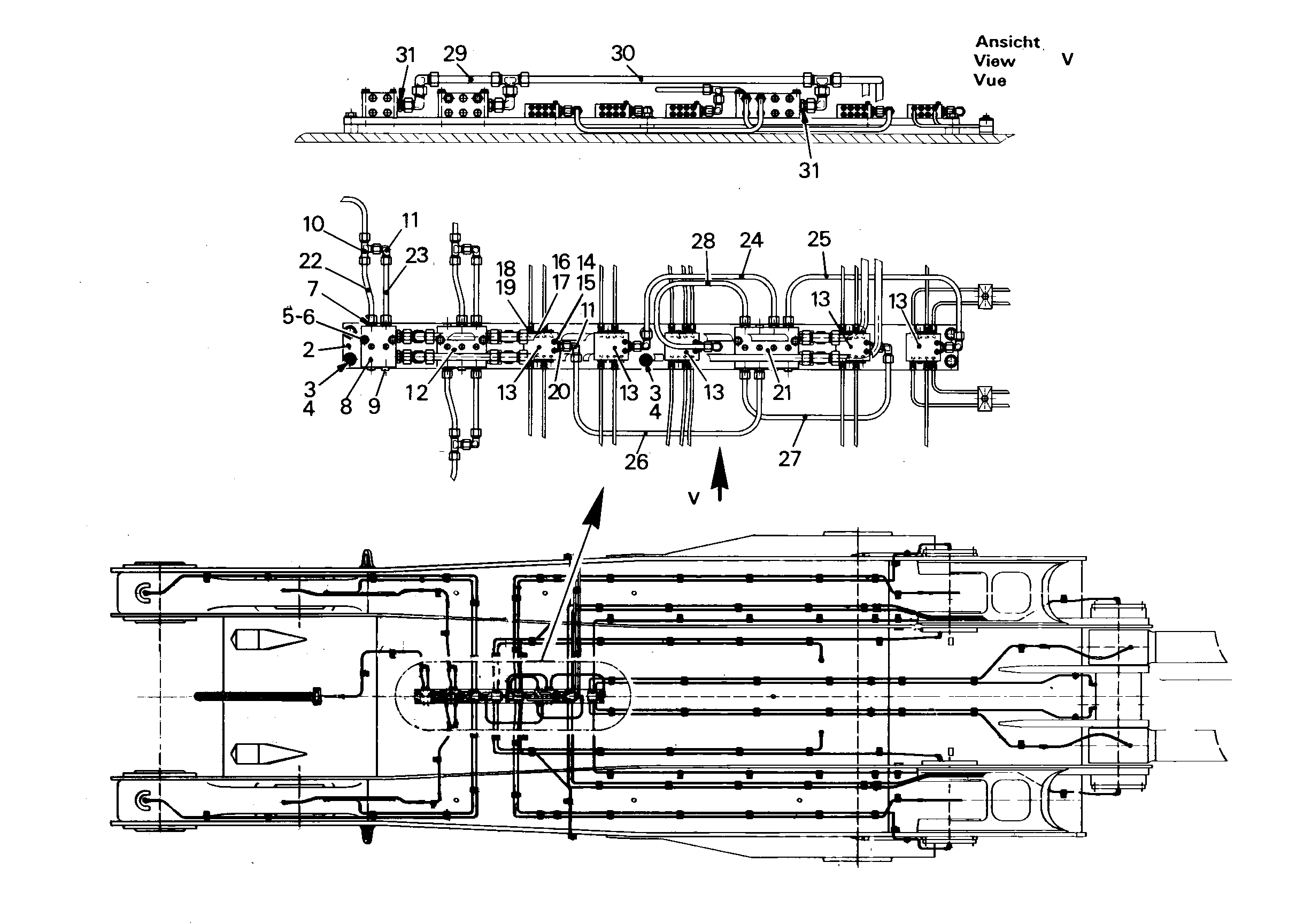 СМАЗОЧНАЯ ЛИНИЯ, КОМПЛЕКТ 9396341 LIEBHERR
