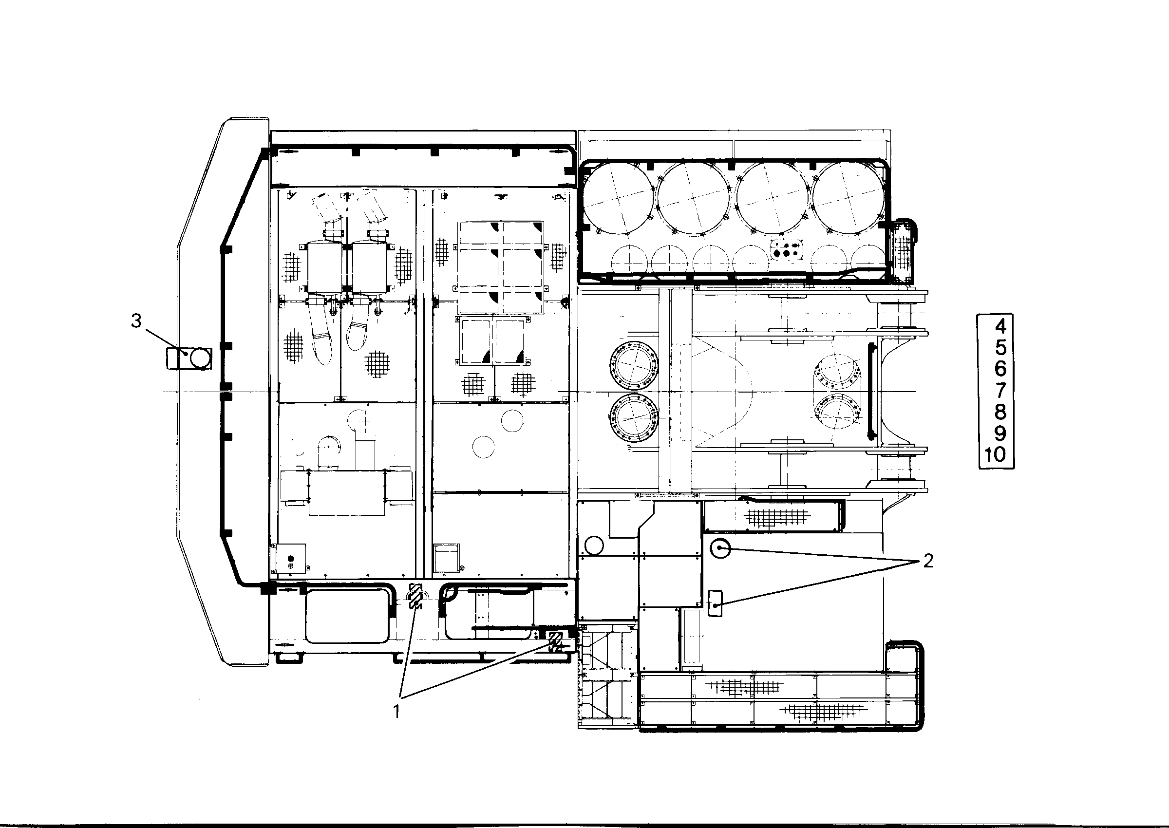 СИСТЕМА ПРЕДУПРЕЖДЕНИЯ СЗАДИ 10059616 LIEBHERR