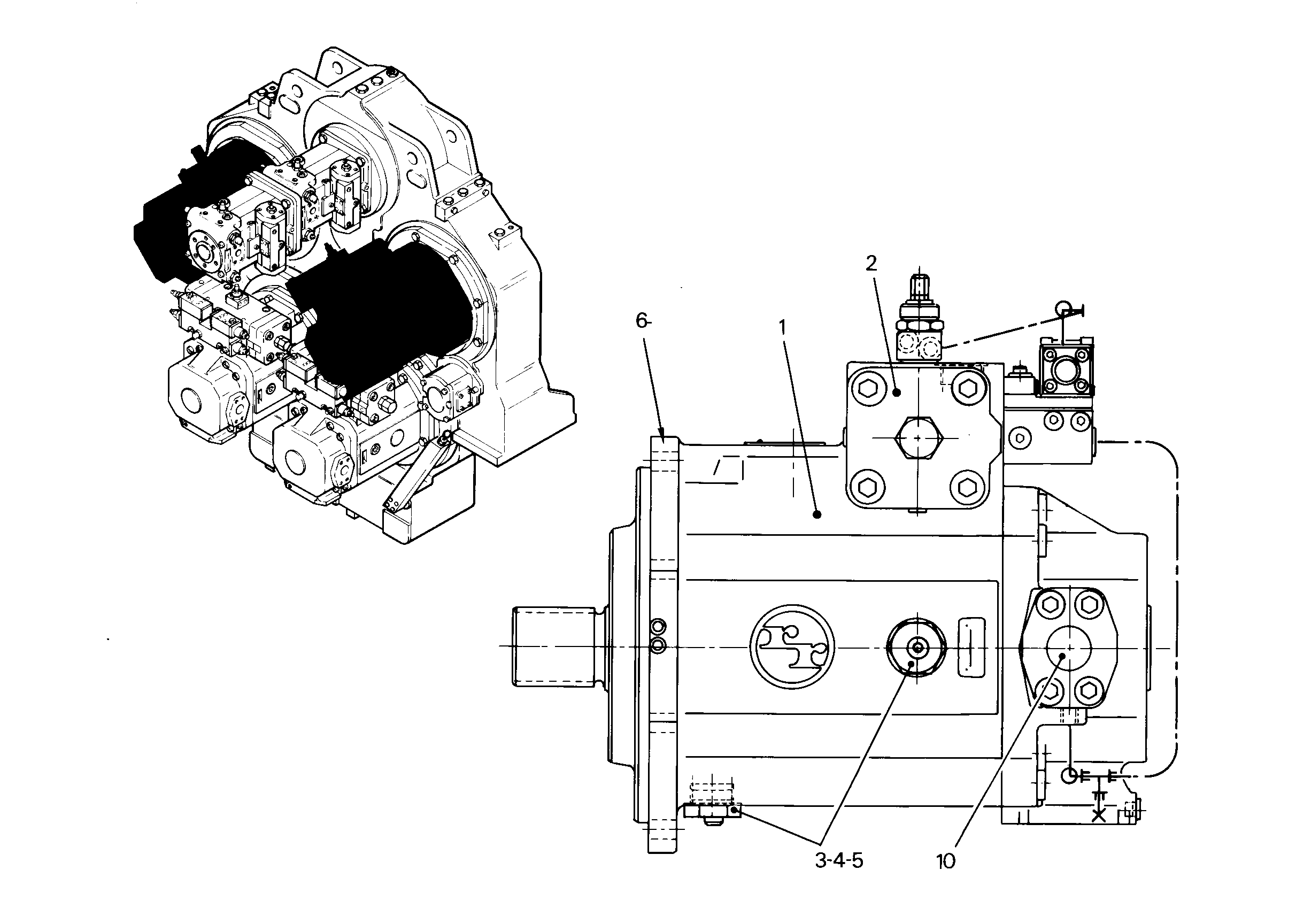 НАСОС 5612092 LIEBHERR