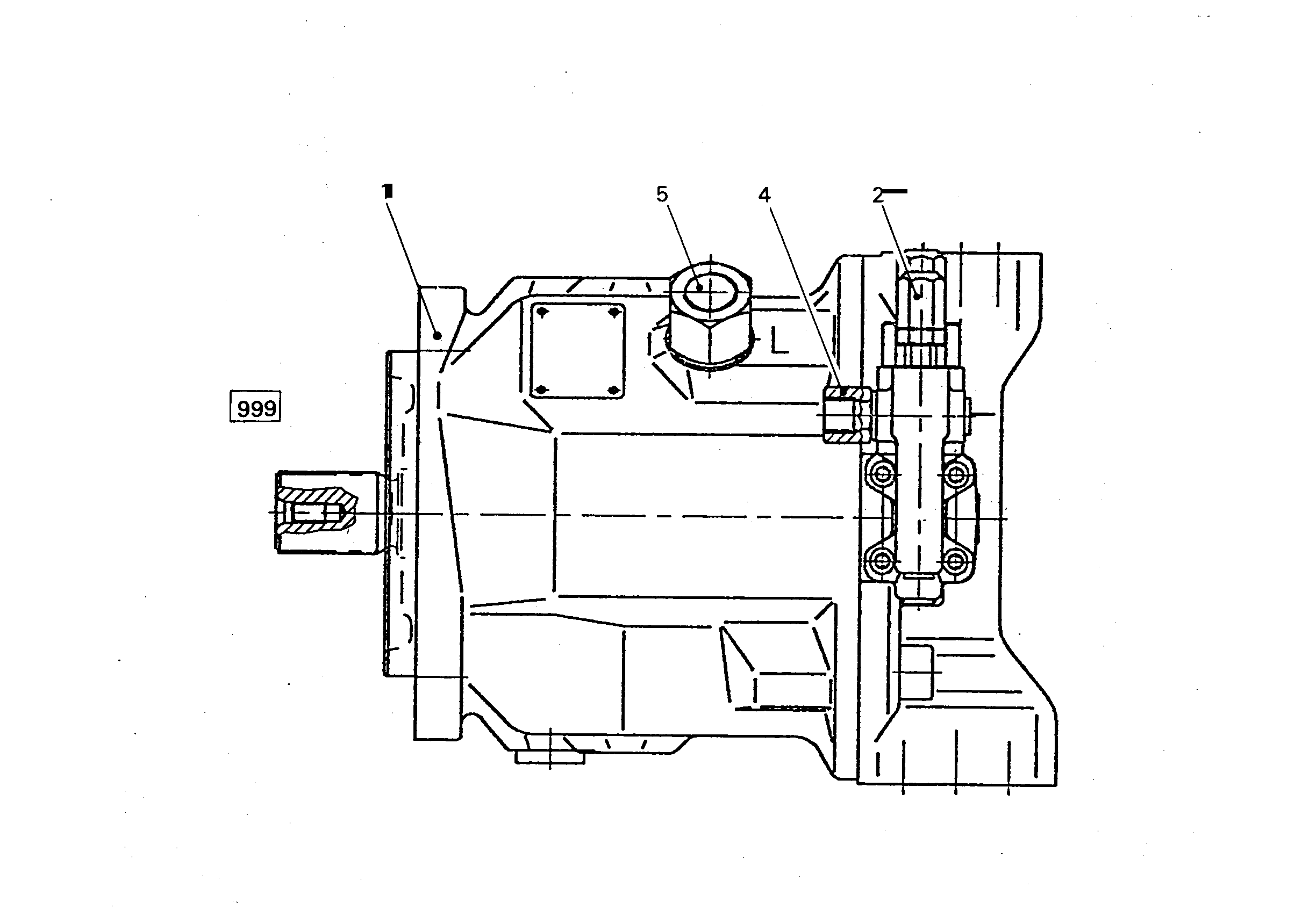 НАСОС 5613249 LIEBHERR