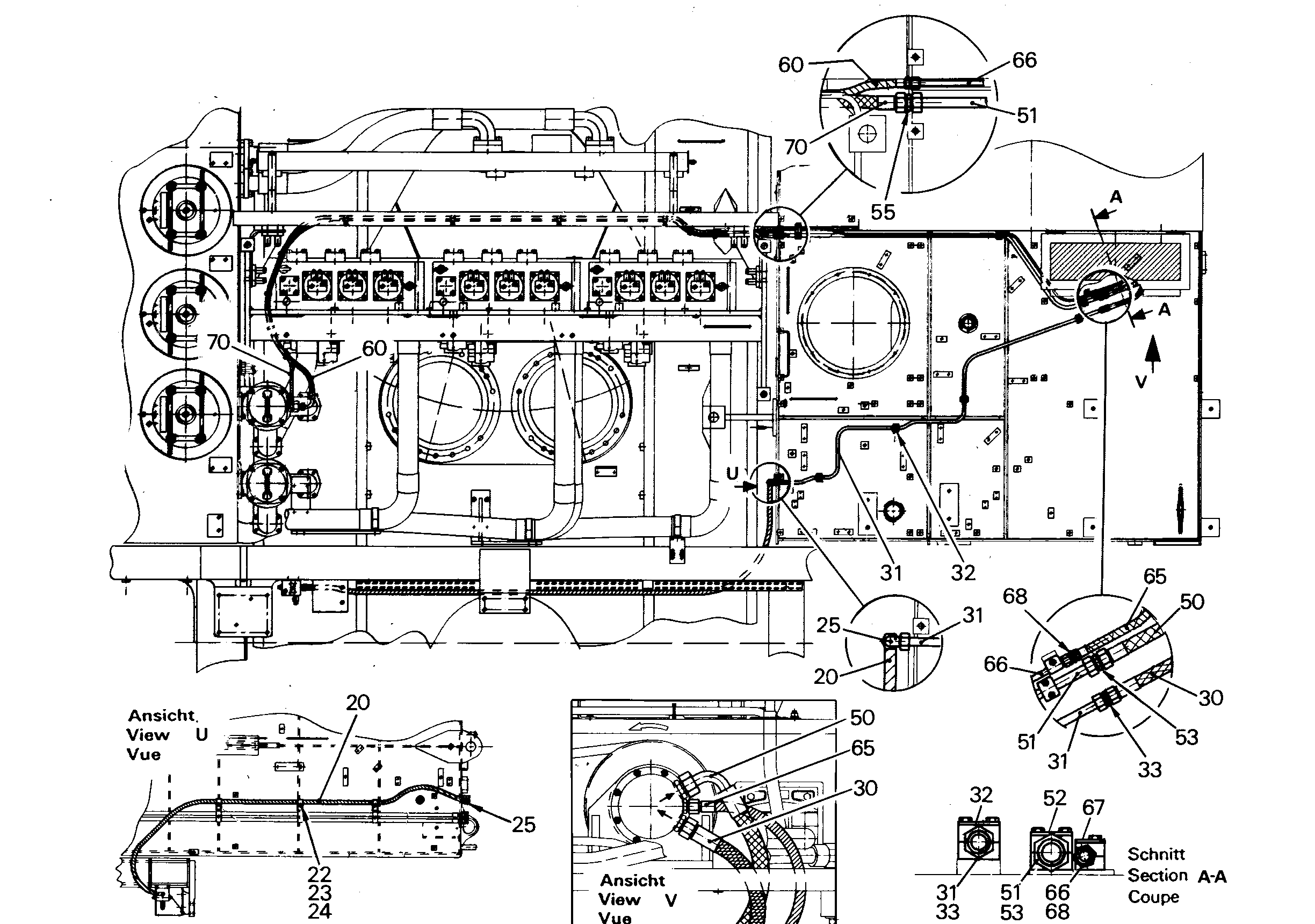 ШЛАНГ 8X600 10000113 LIEBHERR