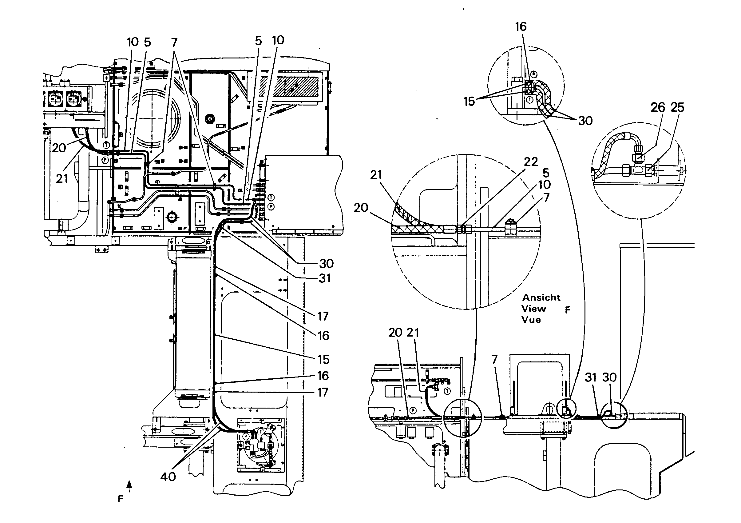 ШЛАНГ 8X1400 10000969 LIEBHERR
