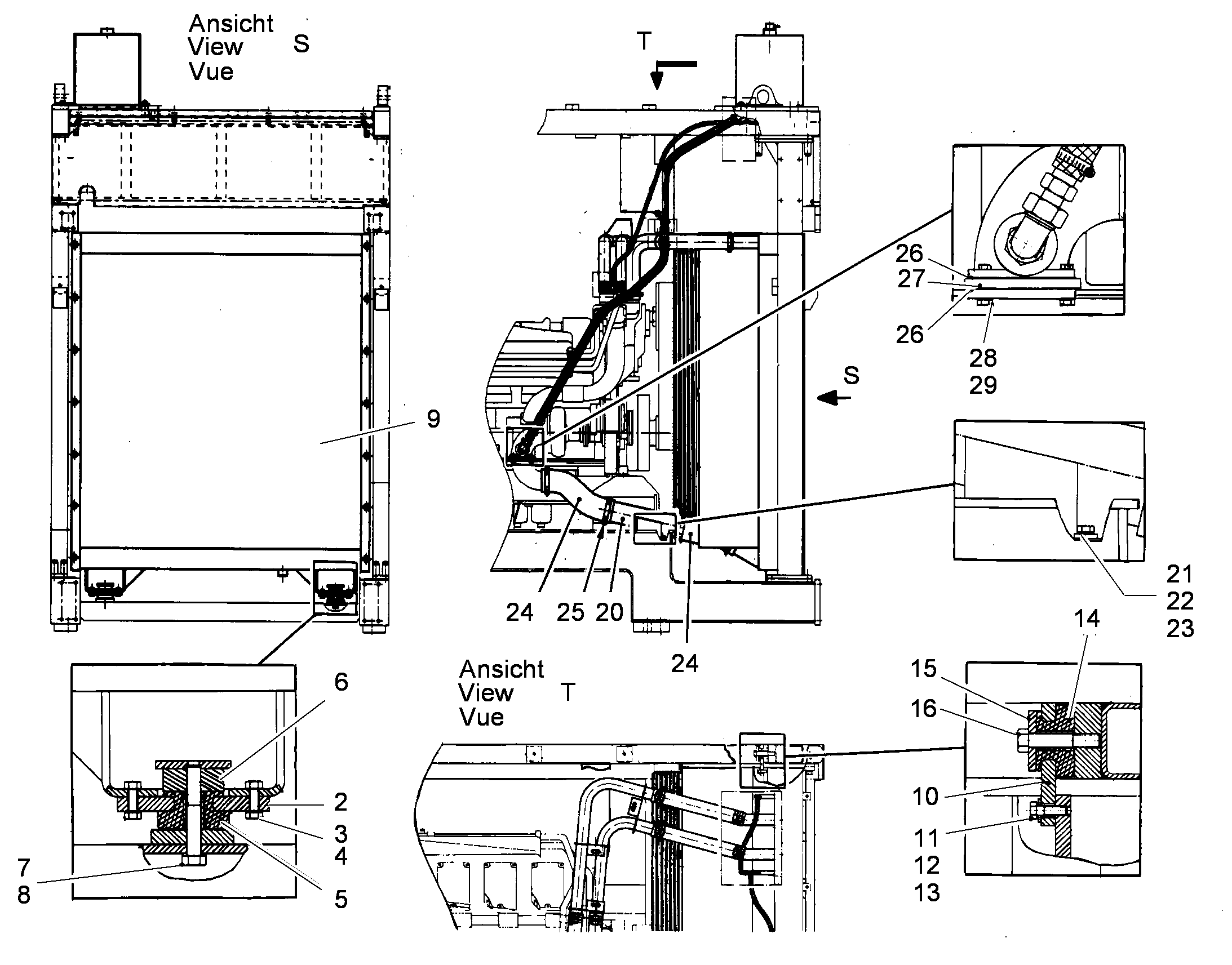 БОЛТ С ШЕСТИГРАННОЙ ГОЛОВКОЙ ISO 4014 M18X100 10.9 FLZN 4001216 LIEBHERR