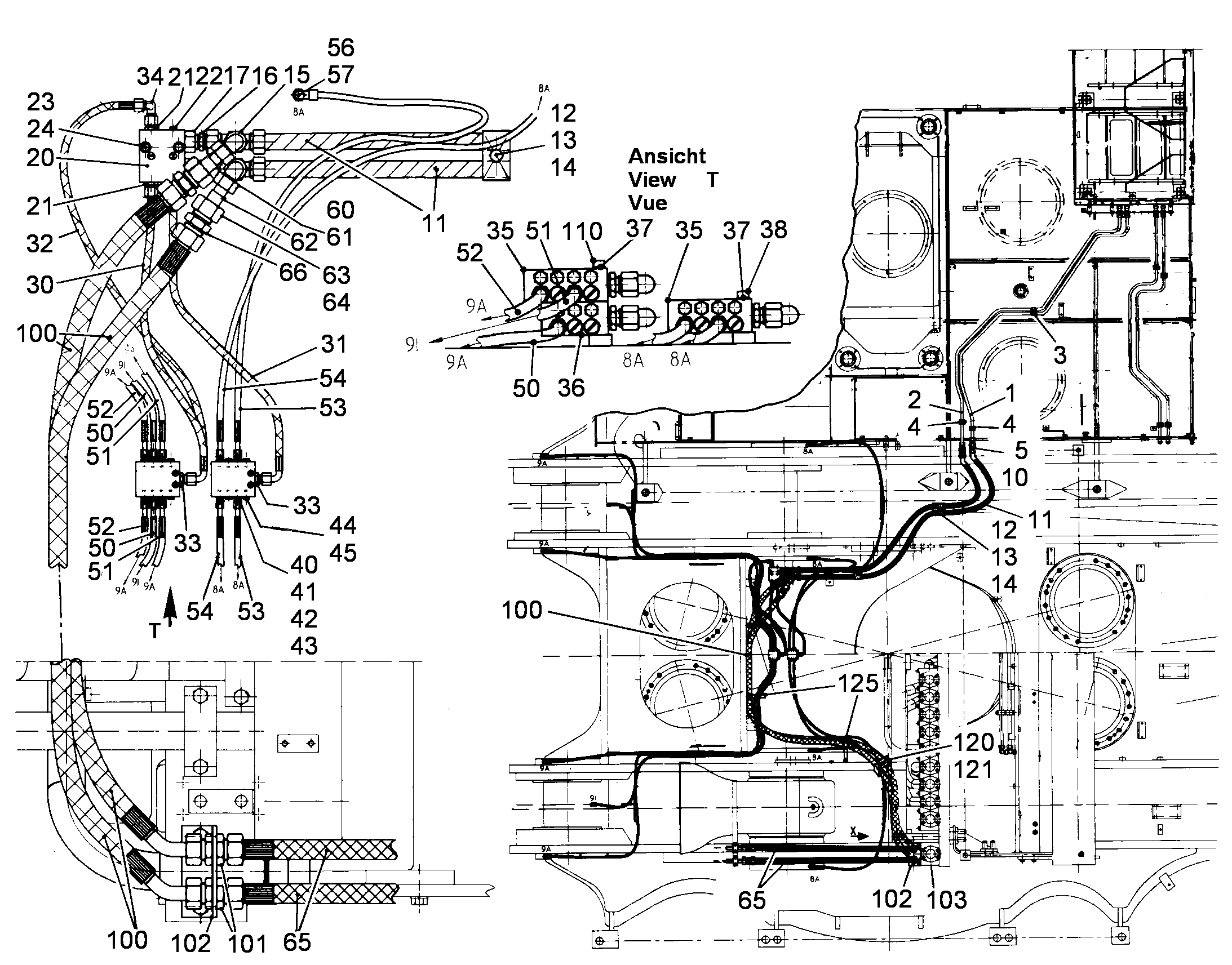 СКОБА ДЛЯ КРЕПЛЕНИЯ ТРУБЫ 9577441 LIEBHERR
