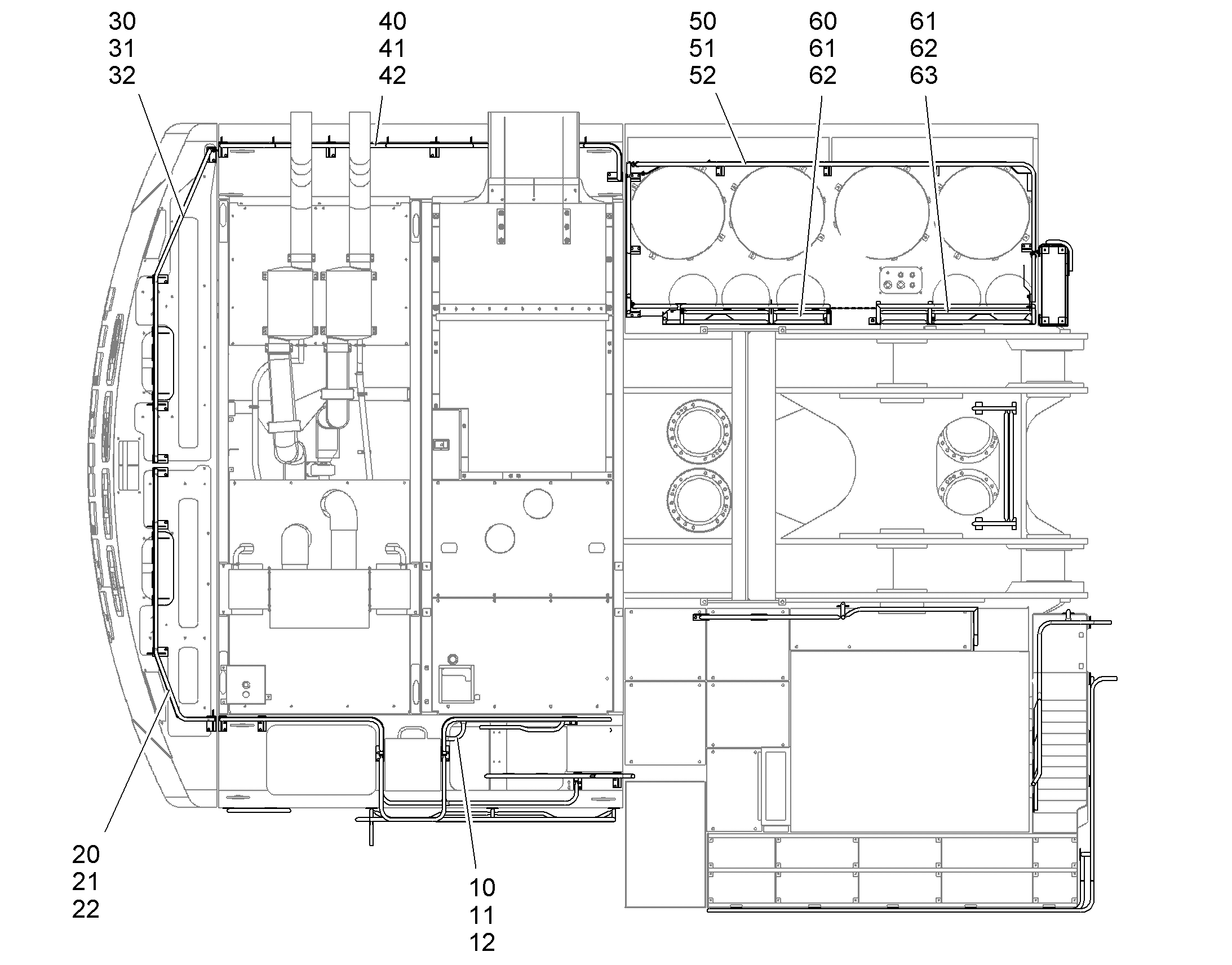 СИСТ.ОГНЕТУШЕНИЯ АВТОМ. R996 11077794 LIEBHERR