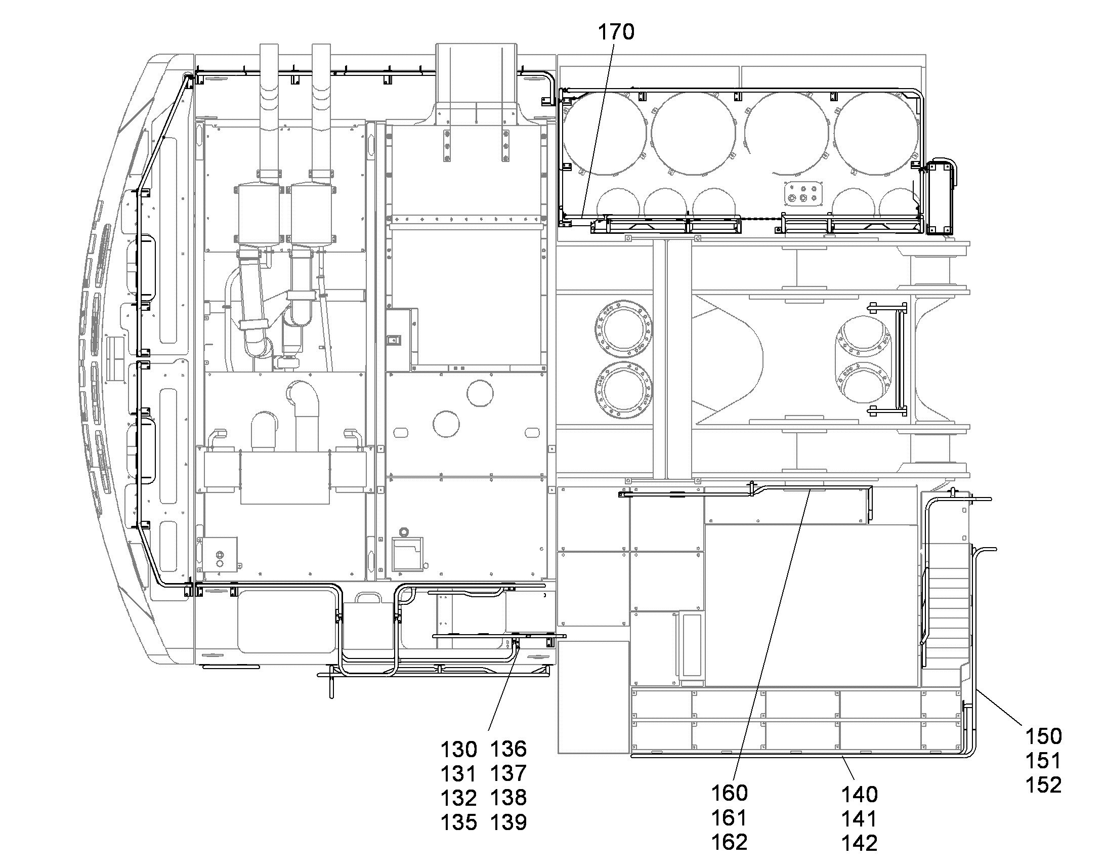ПЕРИЛА 11750248 LIEBHERR