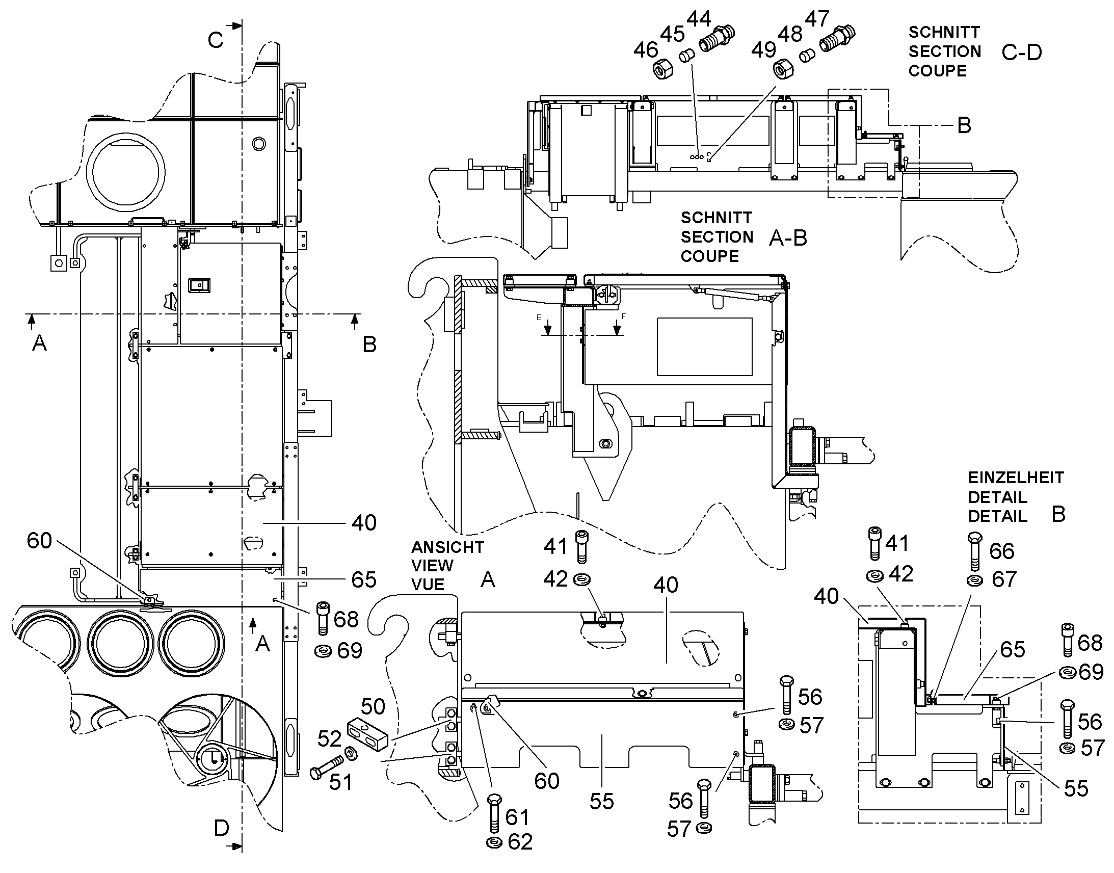 КРЫШКА 11076272 LIEBHERR