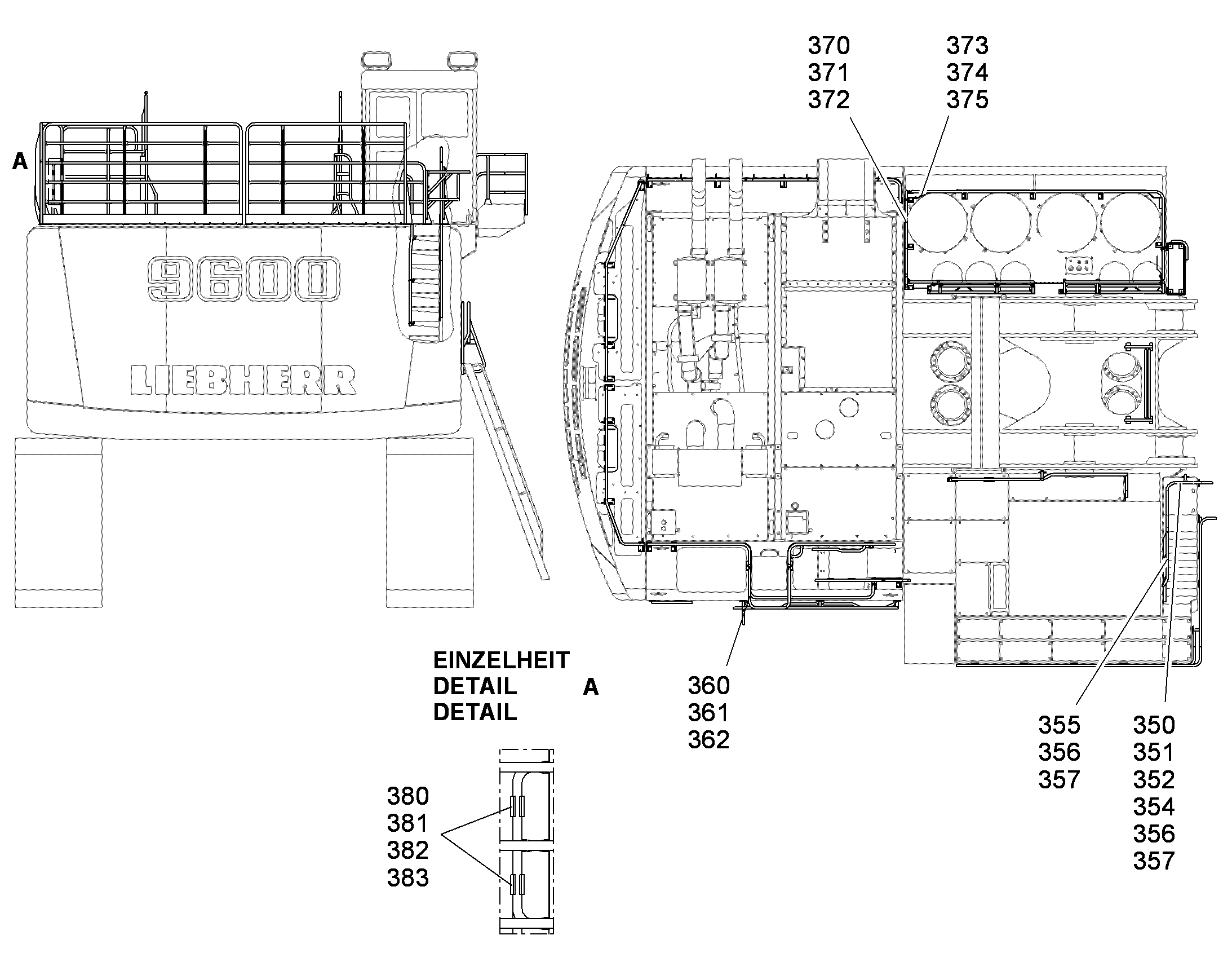ПОЛУХОМУТИК 9927398 LIEBHERR
