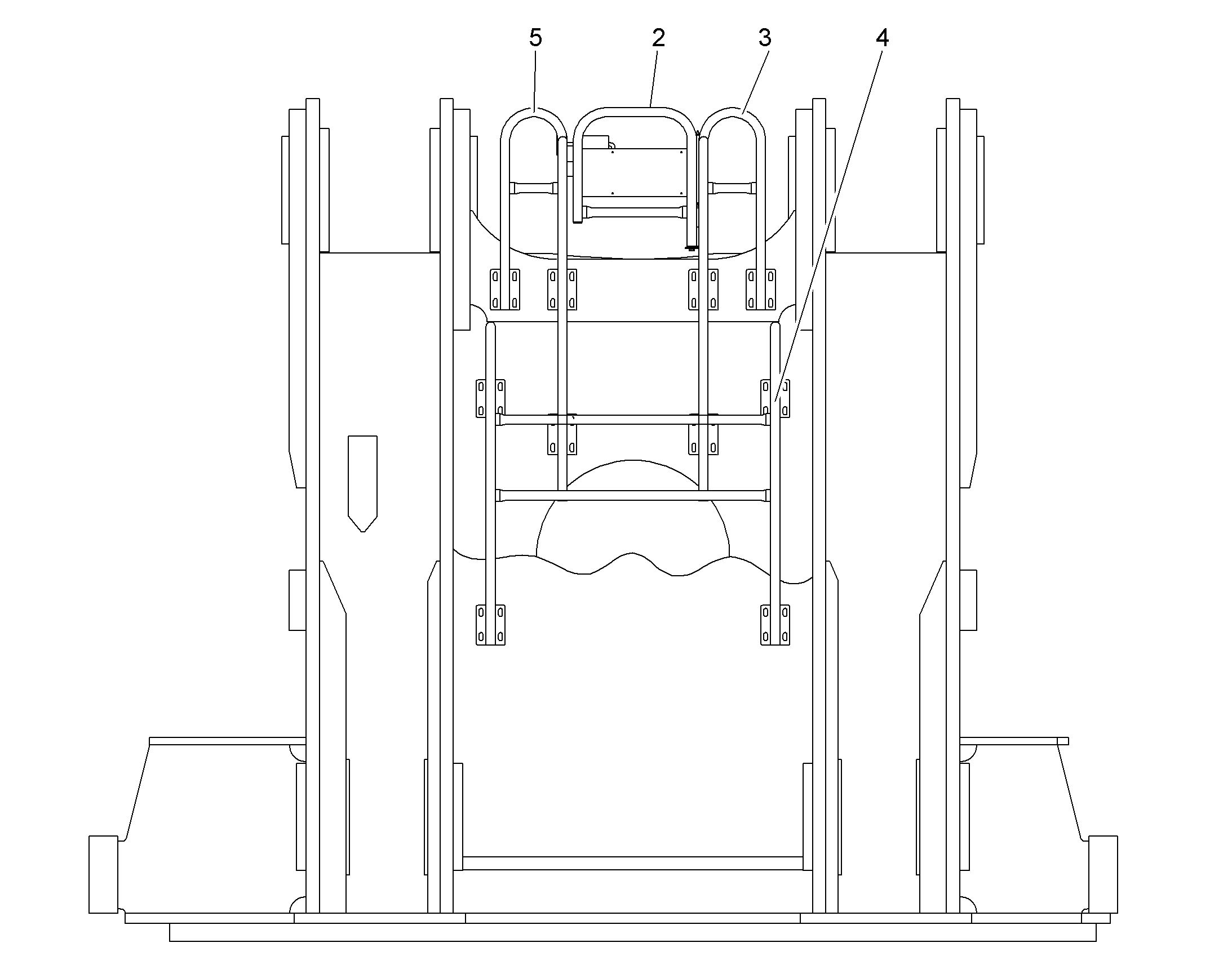 ПЕРИЛА 10379796 LIEBHERR