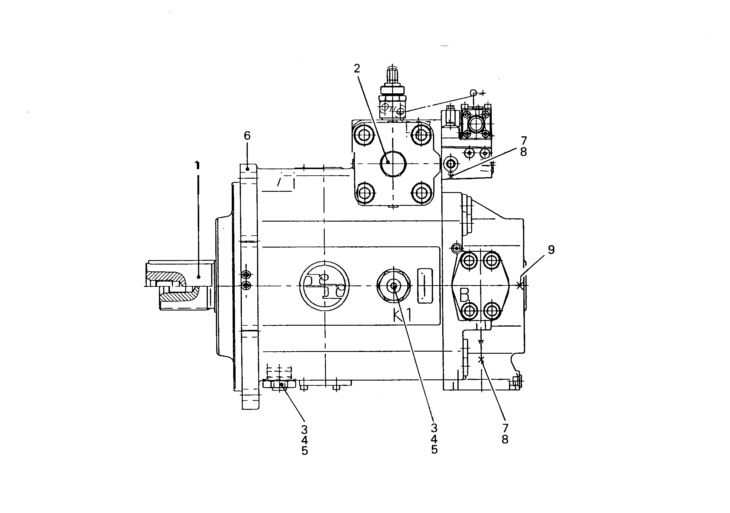 НАСОС РЕГУЛЯТОР 5613455 LIEBHERR